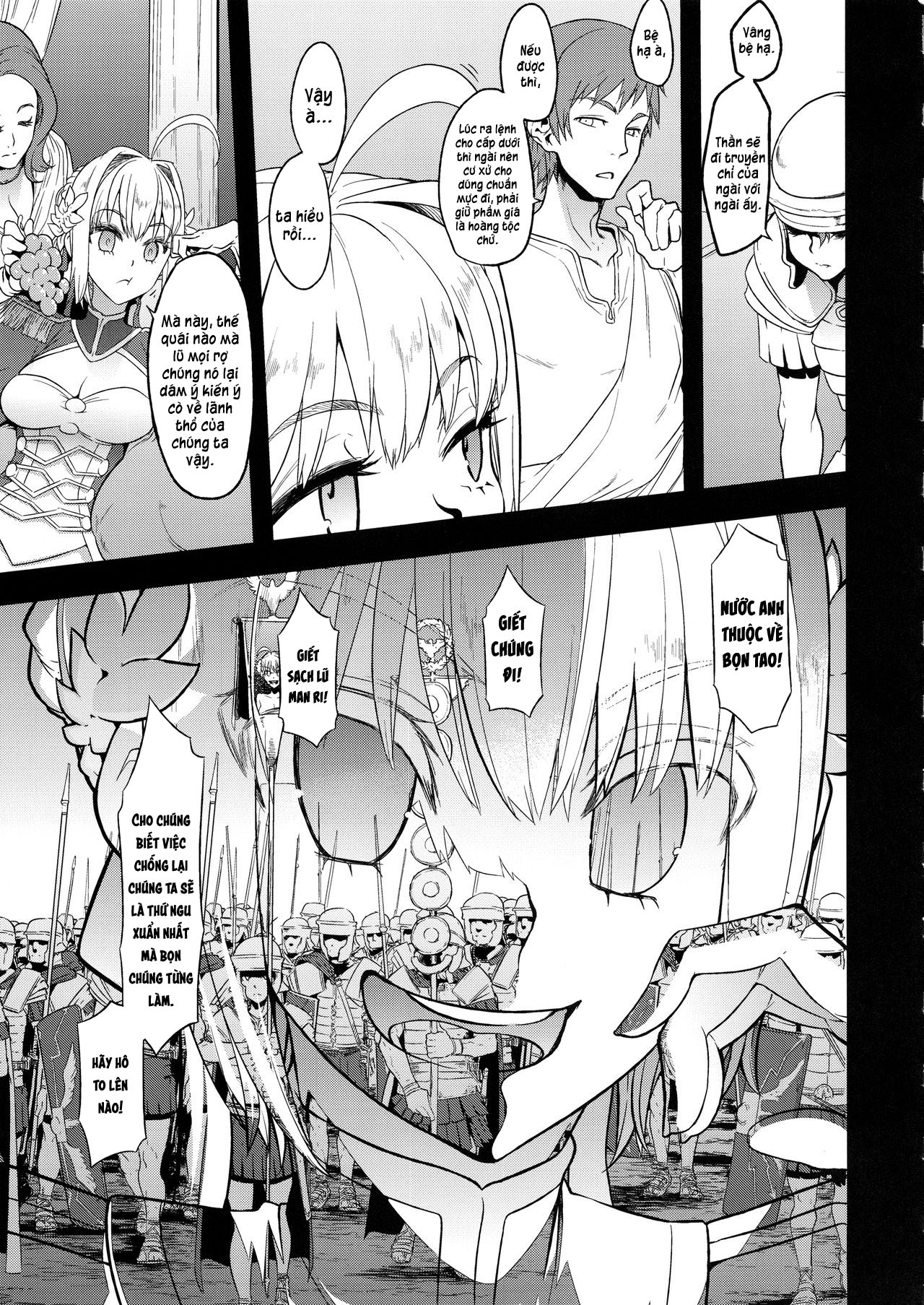 Đọc truyện hentai Nữ hoàng thực sự sẽ không bao giờ đầu hàng - Oneshot nứng