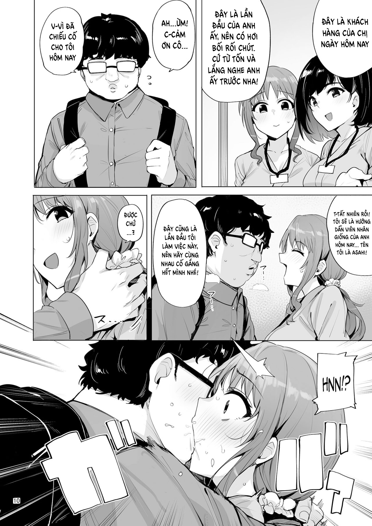 Đọc truyện hentai Nhà trọ của 3 chị em nhà nghèo phục vụ kinh doanh - Chap 3