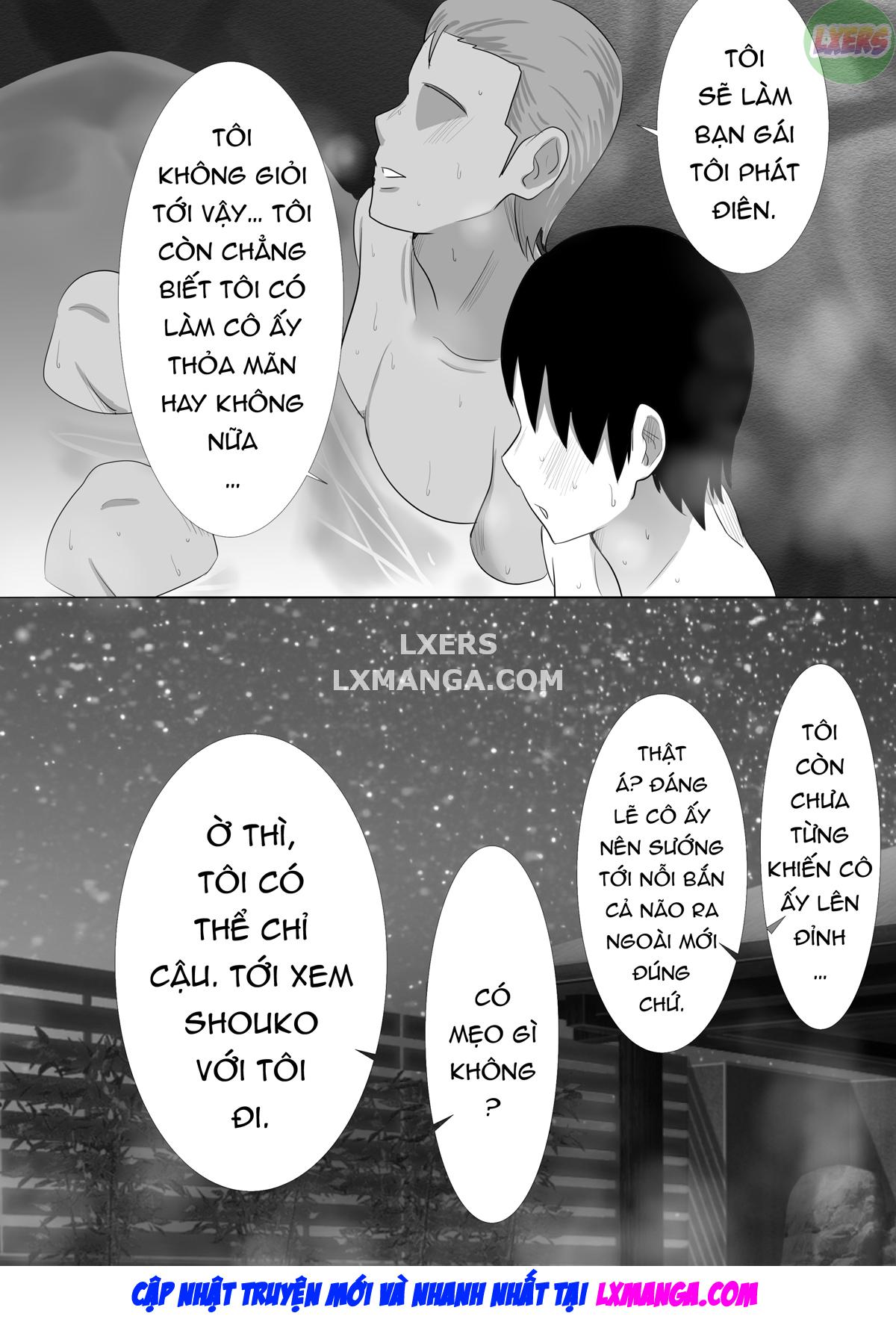 Đọc truyện hentai Cô bạn gái ngực bự của tôi đi du lịch suối nước nóng có thể đã bị bạn trai dâm đãng của bạn cô ấy đến thăm - Chap 2 - [END]