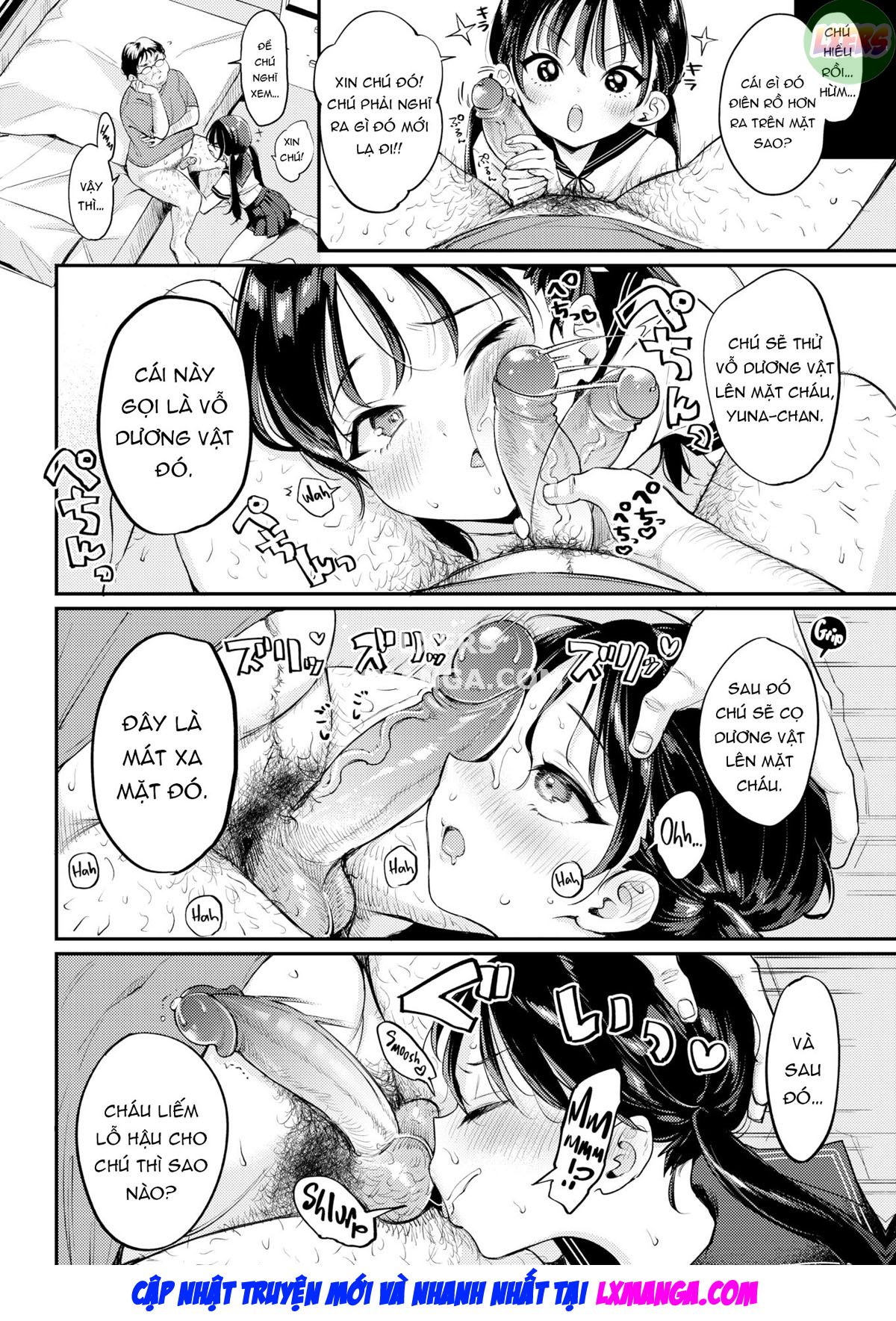 Đọc truyện hentai Chú và 2 cháu song sinh - Oneshot