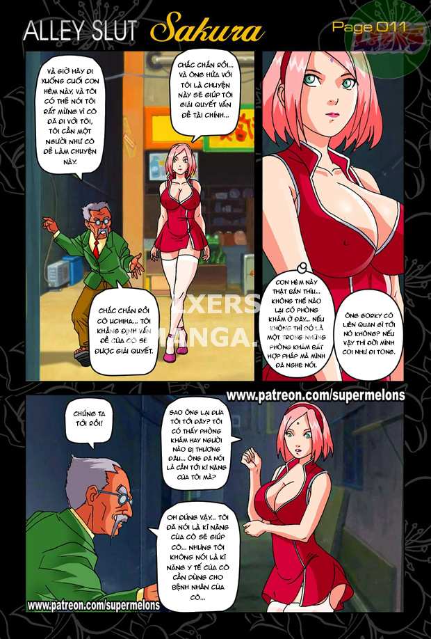 Đọc truyện hentai Ngõ Con Đĩ Sakura - Chap 1