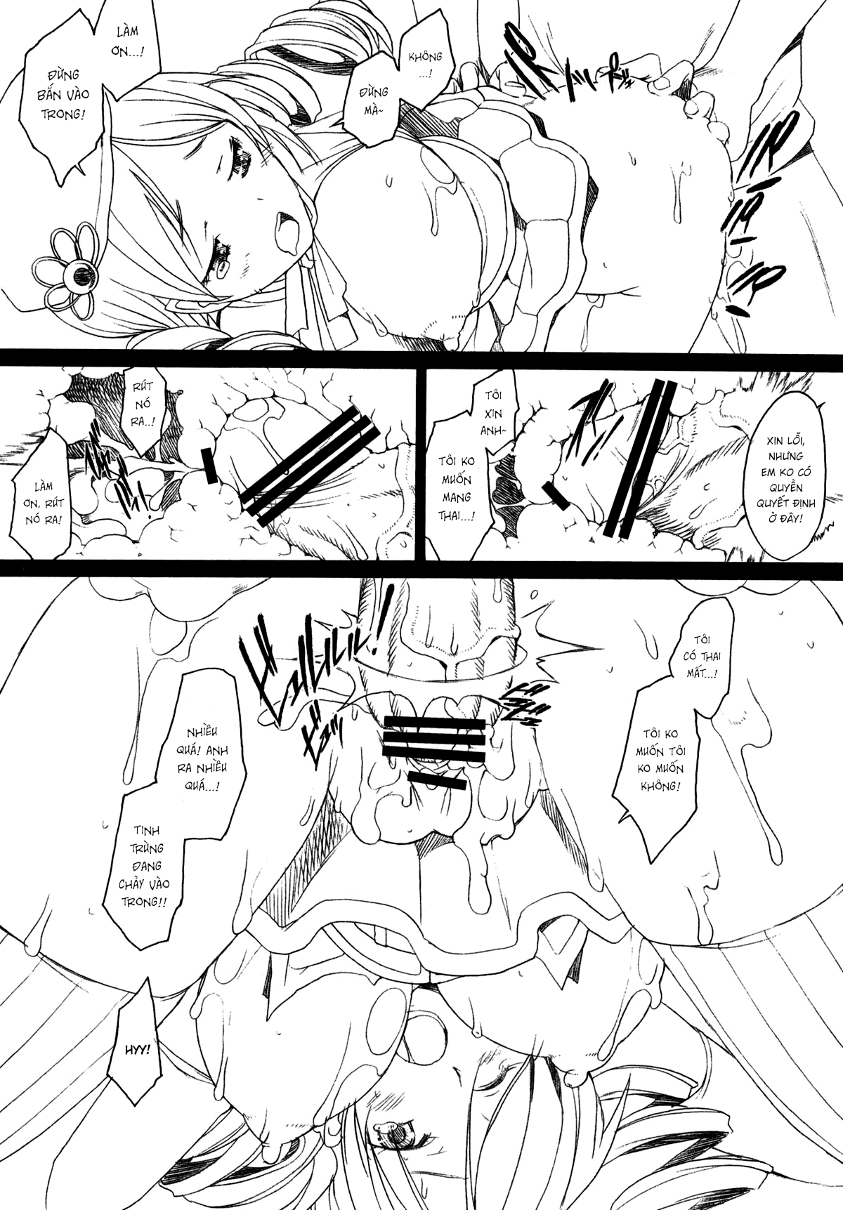 Đọc truyện hentai Lạc vào ổ dâm tặc - Oneshot