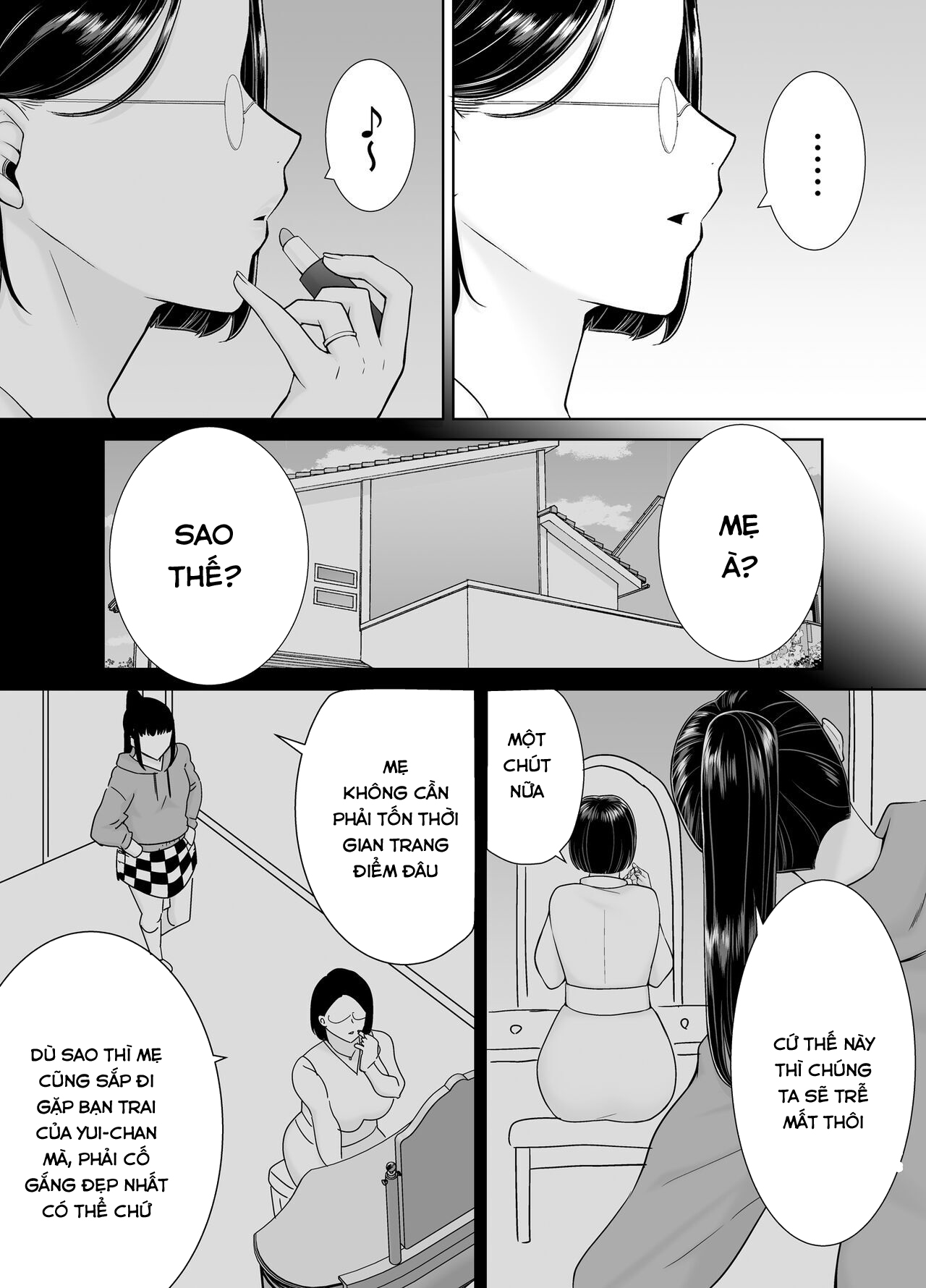 Đọc truyện hentai Bị mẹ bạn gái thịt - Chap 2