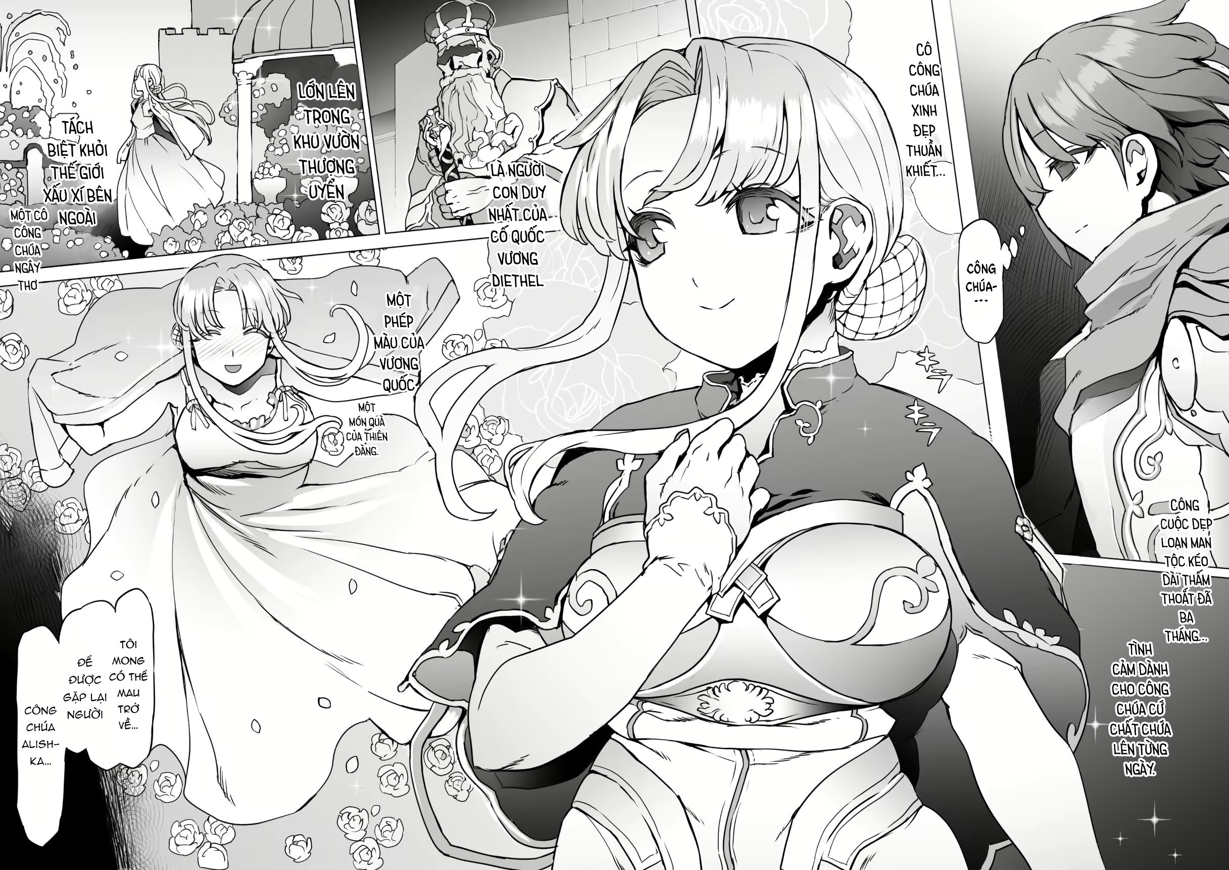 Đọc truyện hentai Người sẽ trở thành vua Kỷ lục huấn luyện công chúa vua Chap 2