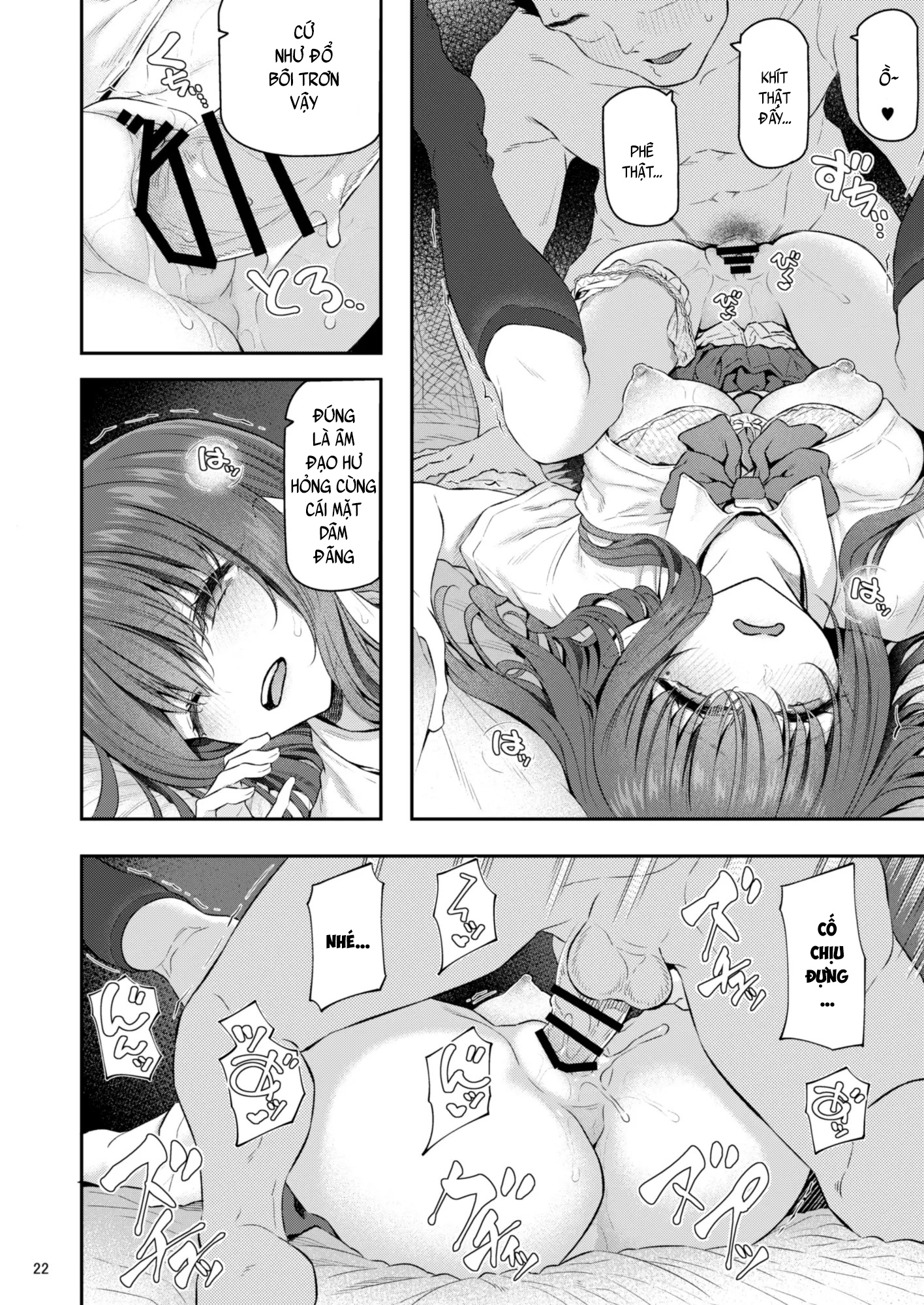 Đọc truyện hentai Phục vụ của 3 nữ sinh đóng phim segg - Chap 2