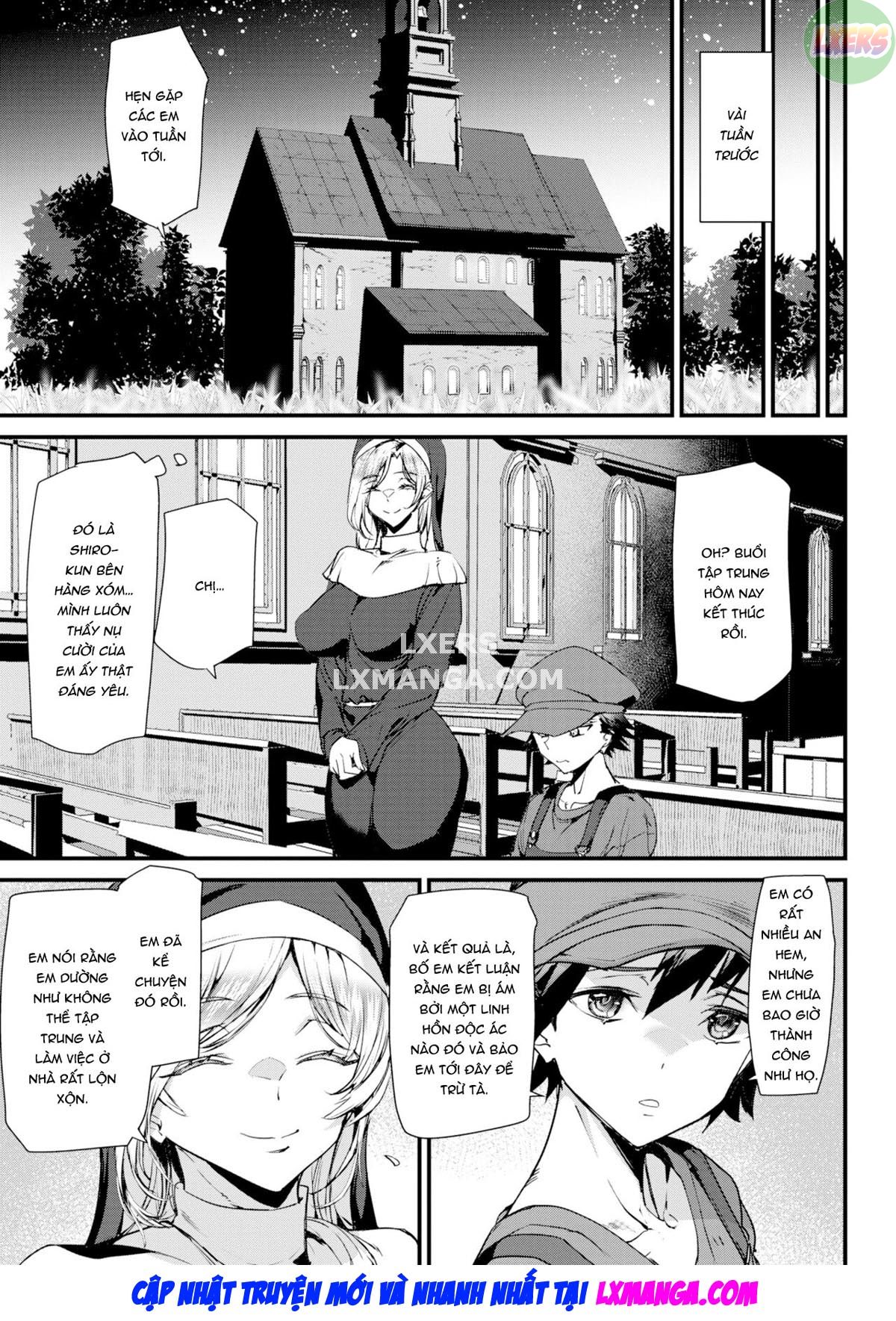 Đọc truyện hentai Phước lành trong đêm thánh - Oneshot