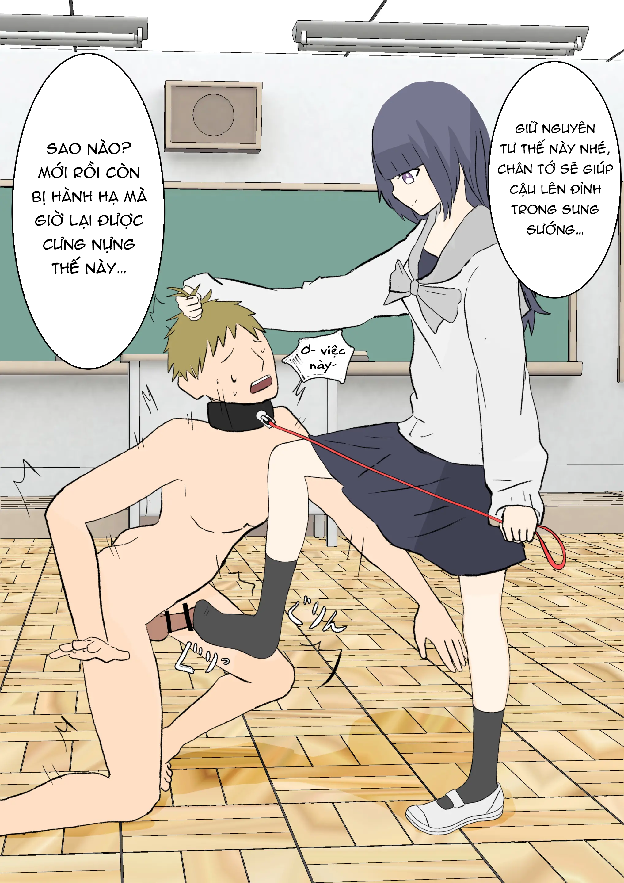 Đọc truyện hentai Hình phạt tra tấn chân của cán bộ kỷ luật - Oneshot