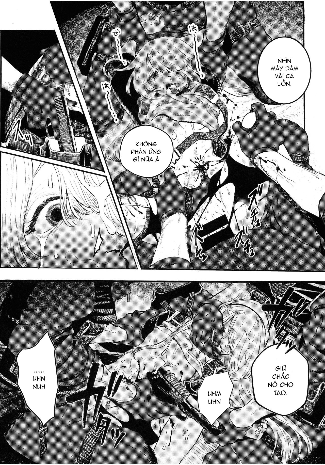 Đọc truyện hentai Thiếu nữ quân nhân thua trận - Oneshot