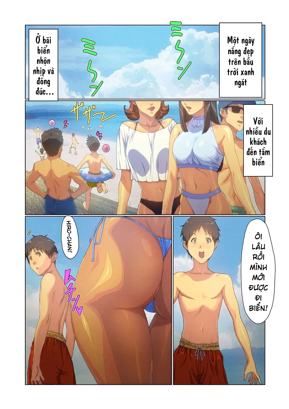 Đọc truyện hentai Một bà mẹ đã đến nhà chúng tôi!! - Chap 3