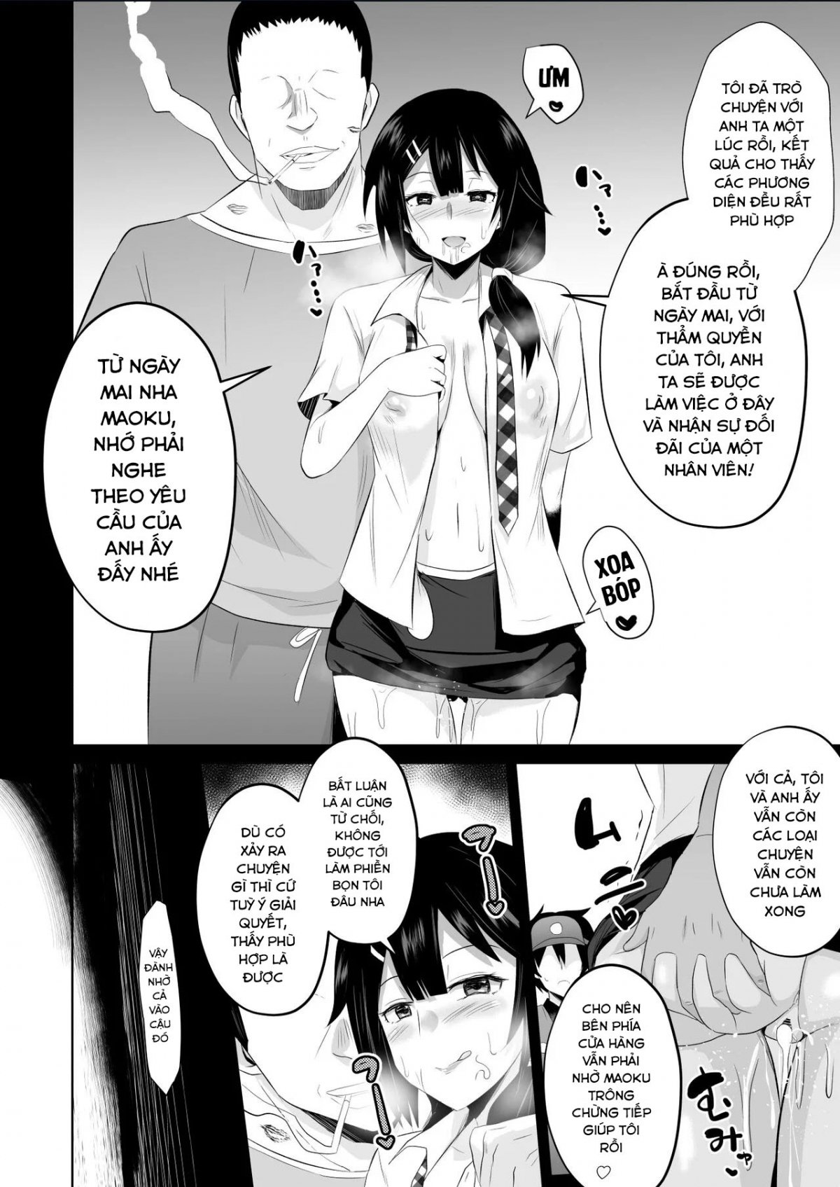Đọc truyện hentai Làm tình với 3 em nữ sinh - Chap 2