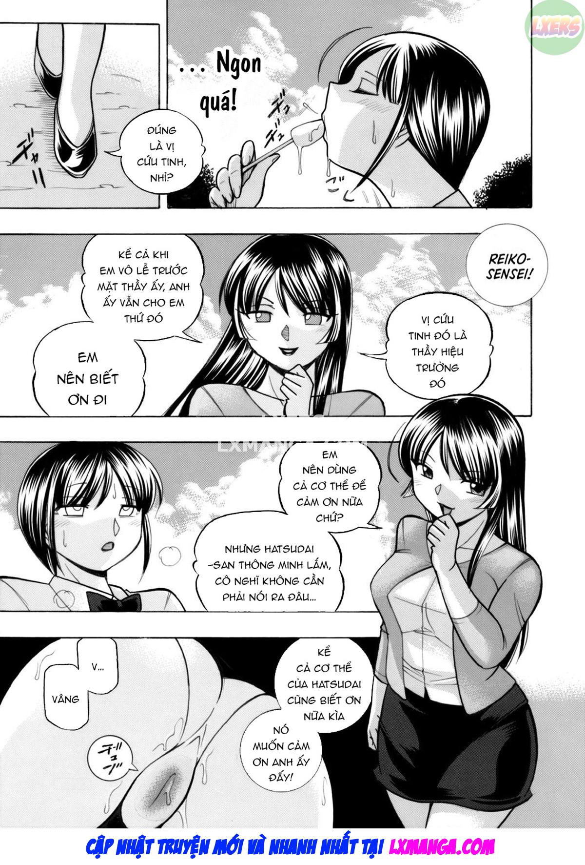 Đọc truyện hentai Nữ giáo viên dâm đãng và em học sinh may mắn - Chap 3