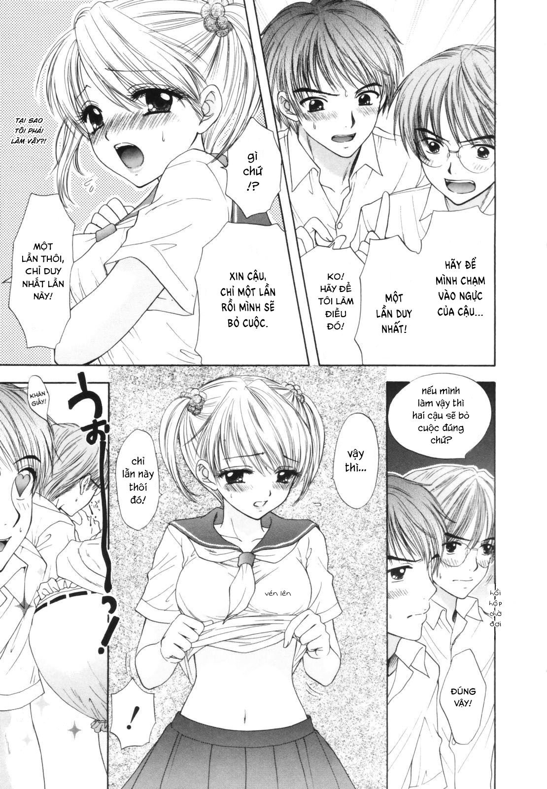 Đọc truyện hentai Cuộc đào thoát vĩ đại Chap 2 double tỏ tình