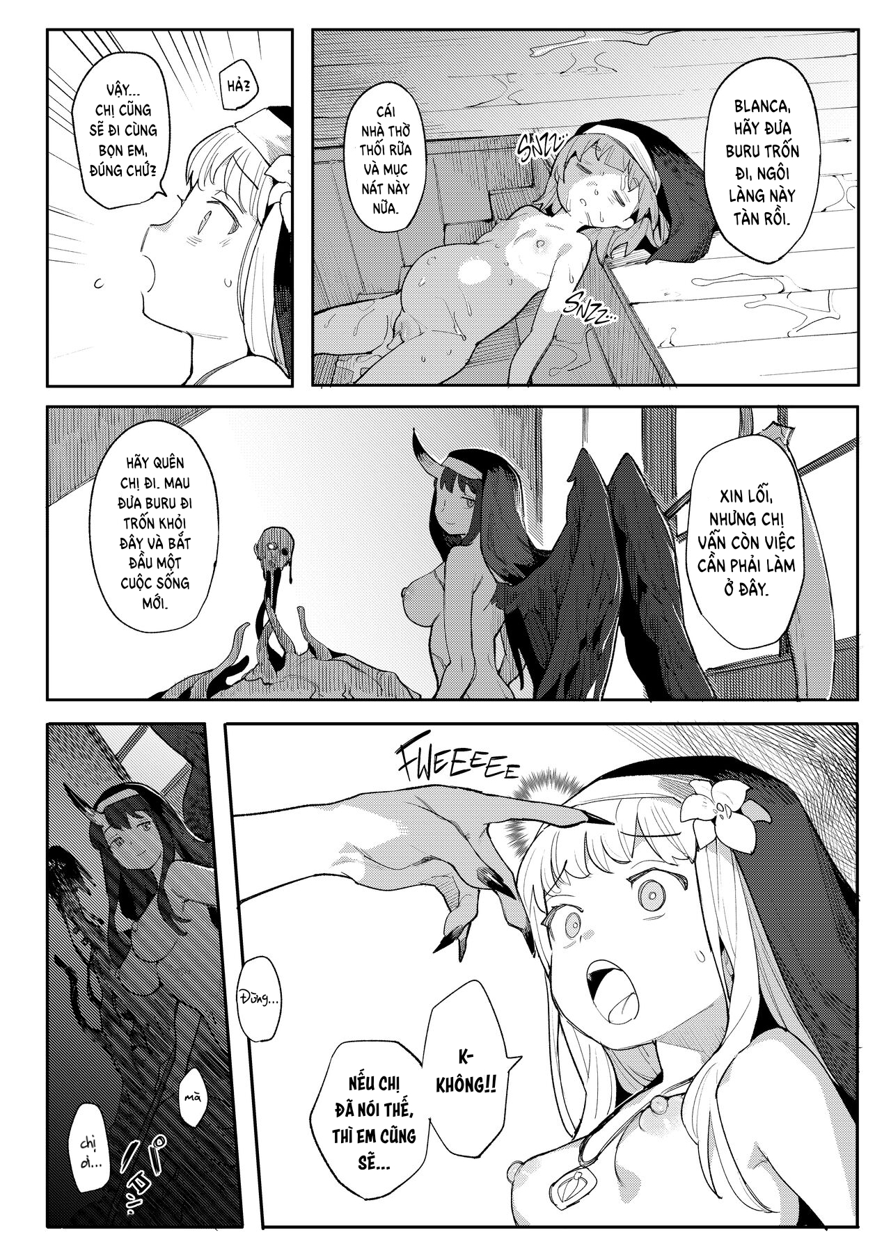 Đọc truyện hentai Nhà vệ sinh Saint Blanca - Oneshot