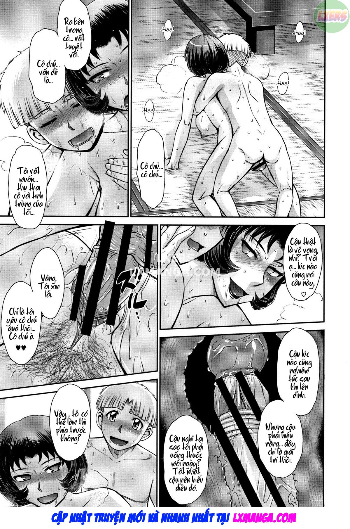 Đọc truyện hentai Người phụ nữ có chồng, bí mật và thịt - Chap 6