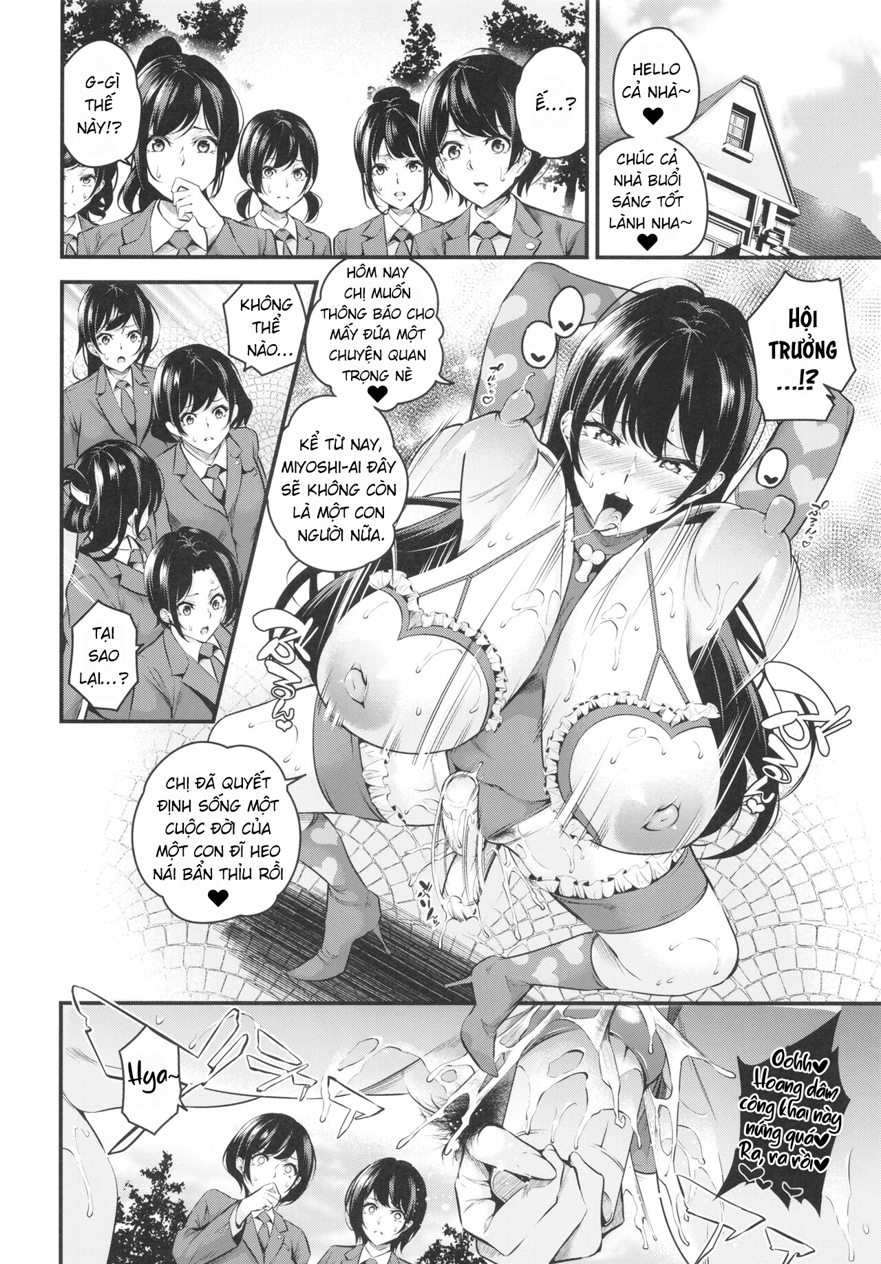 Đọc truyện hentai Nữ chủ tịch học viện segg bùng nổ Chap 2-END