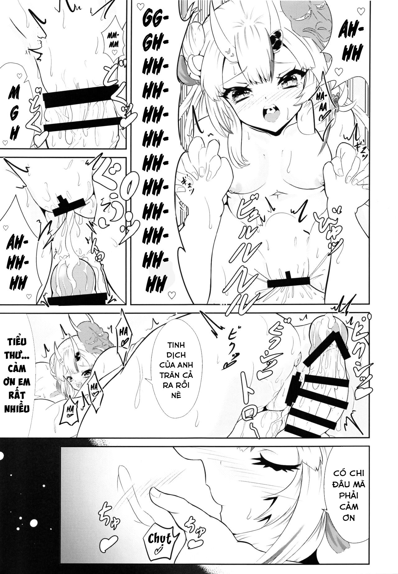 Đọc truyện hentai Một cuộc sống với những con quỷ dễ thương - Oneshot