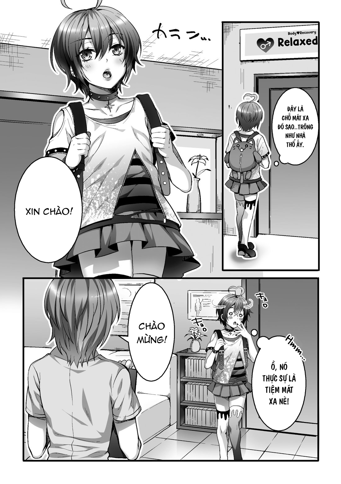 Đọc truyện hentai Niềm vui thẳng xuống hình ảnh chào đón - Chap 2