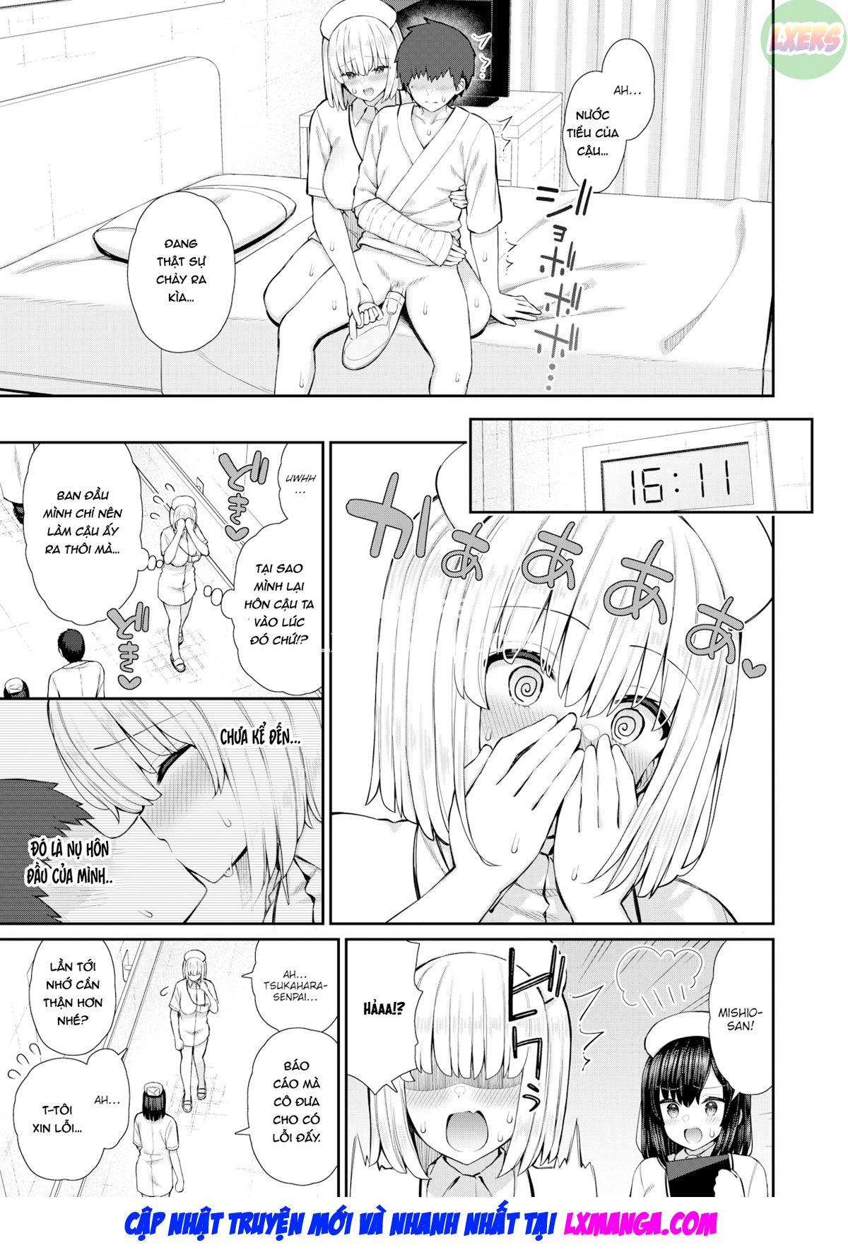 Đọc truyện hentai Trải nghiệm đầu tiên của một Y tá mới vào nghề (Trinh nữ) Oneshot