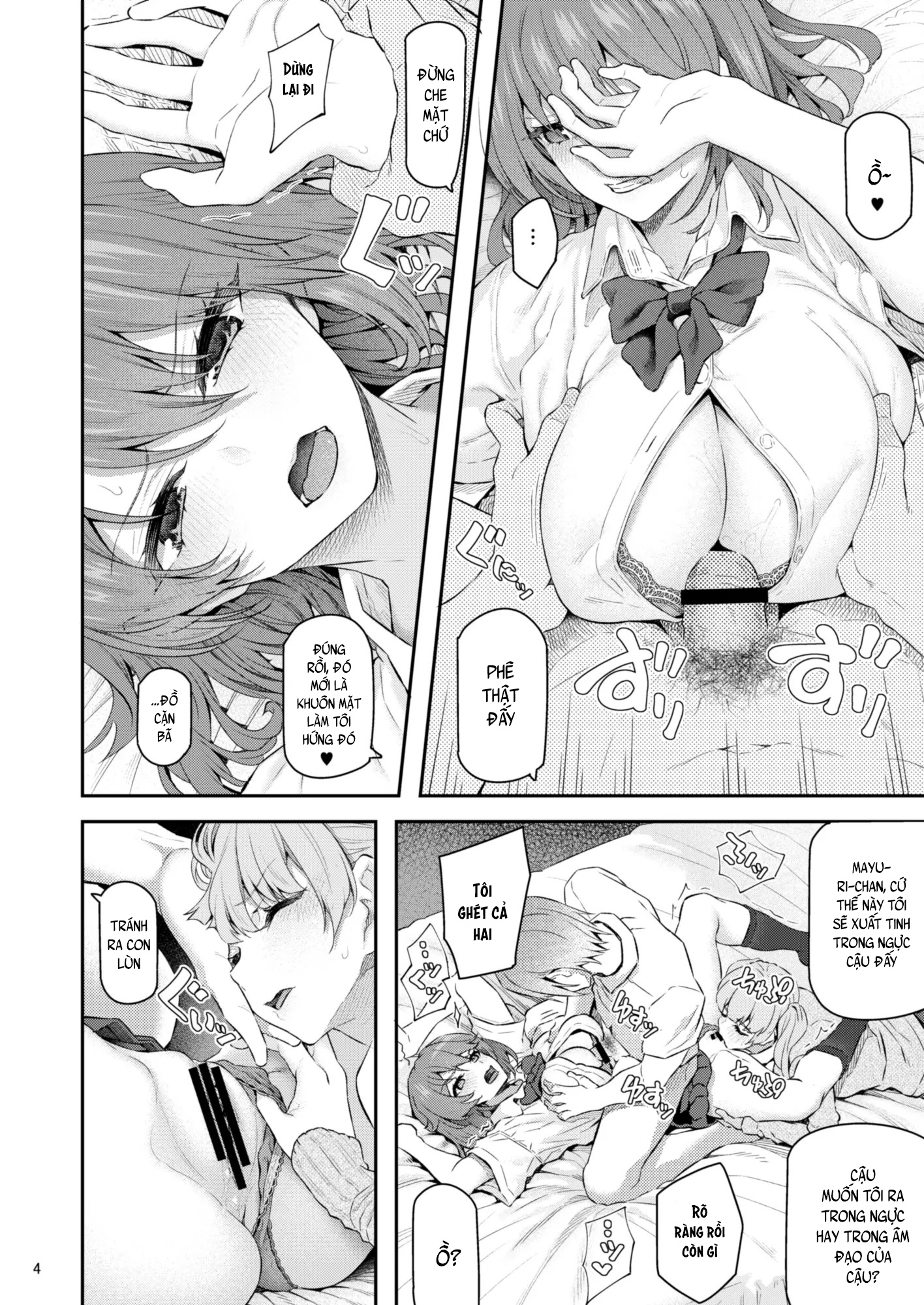 Đọc truyện hentai Phục vụ của 3 nữ sinh đóng phim segg - Chap 1