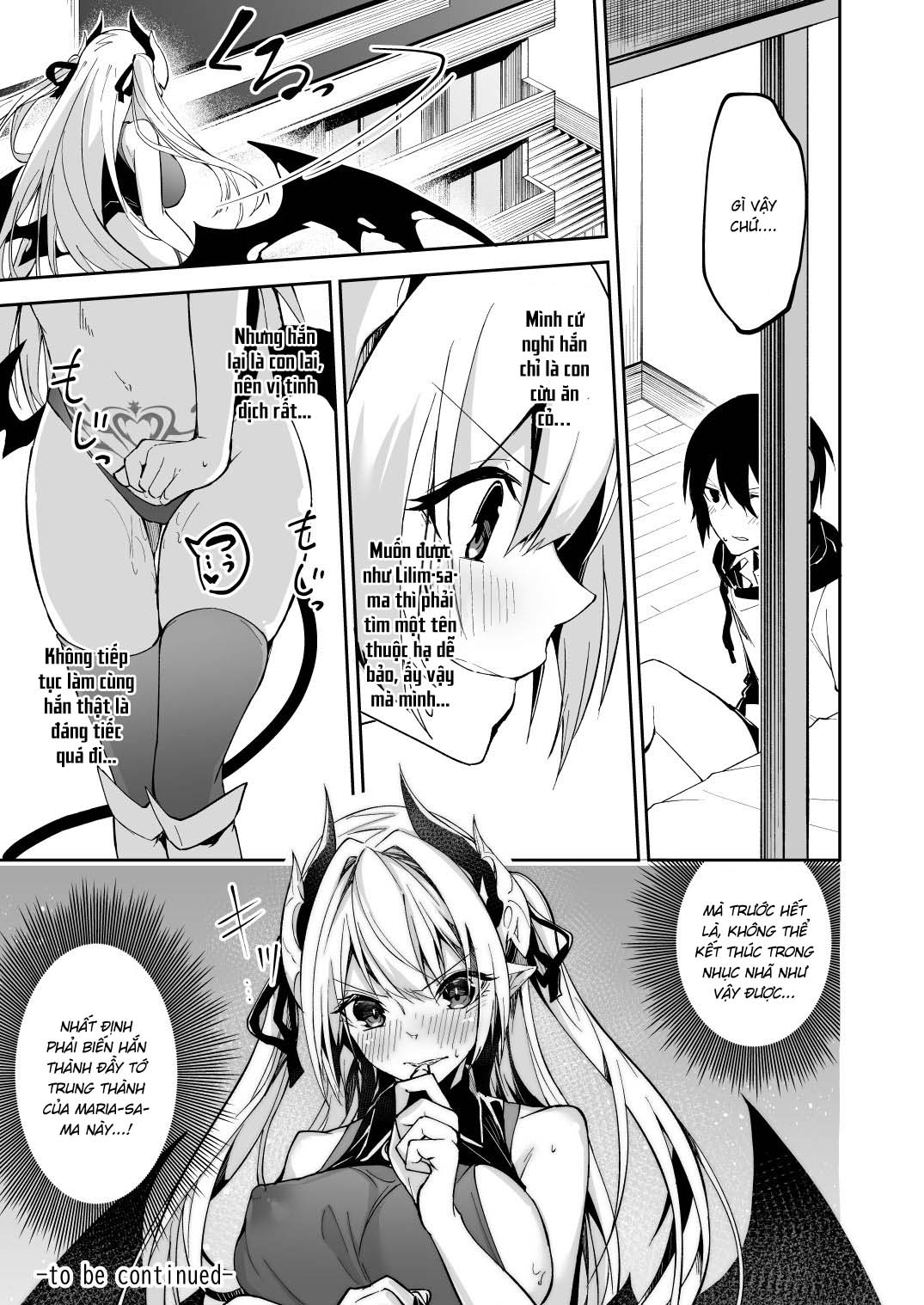 Đọc truyện hentai Lọt vào tầm ngắm của Succubus Maria - Oneshot