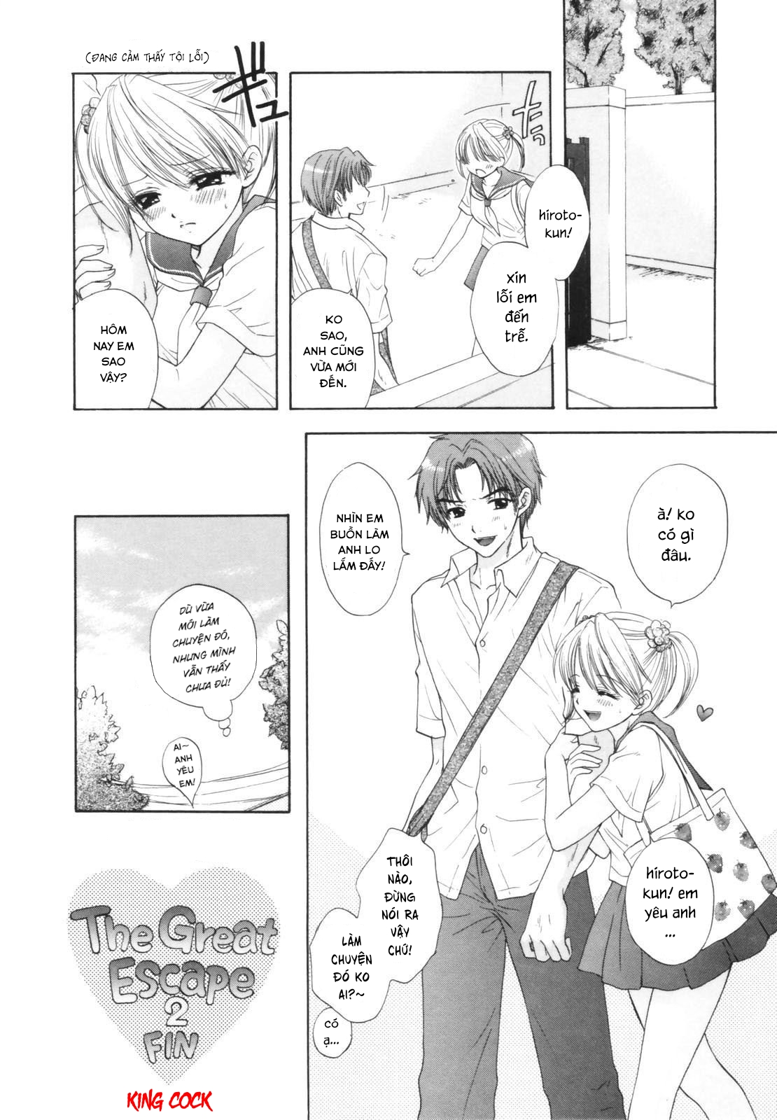 Đọc truyện hentai Cuộc đào thoát vĩ đại Chap 2 double tỏ tình