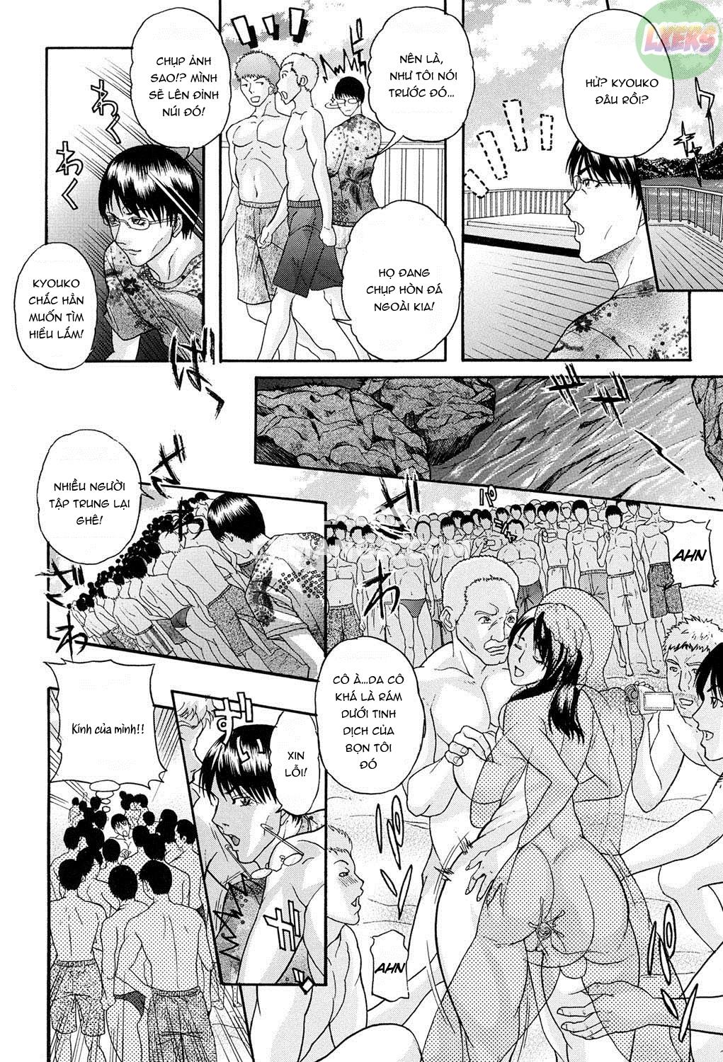 Đọc truyện hentai Vợ tin đồn là đồ biến thái - Chap 4