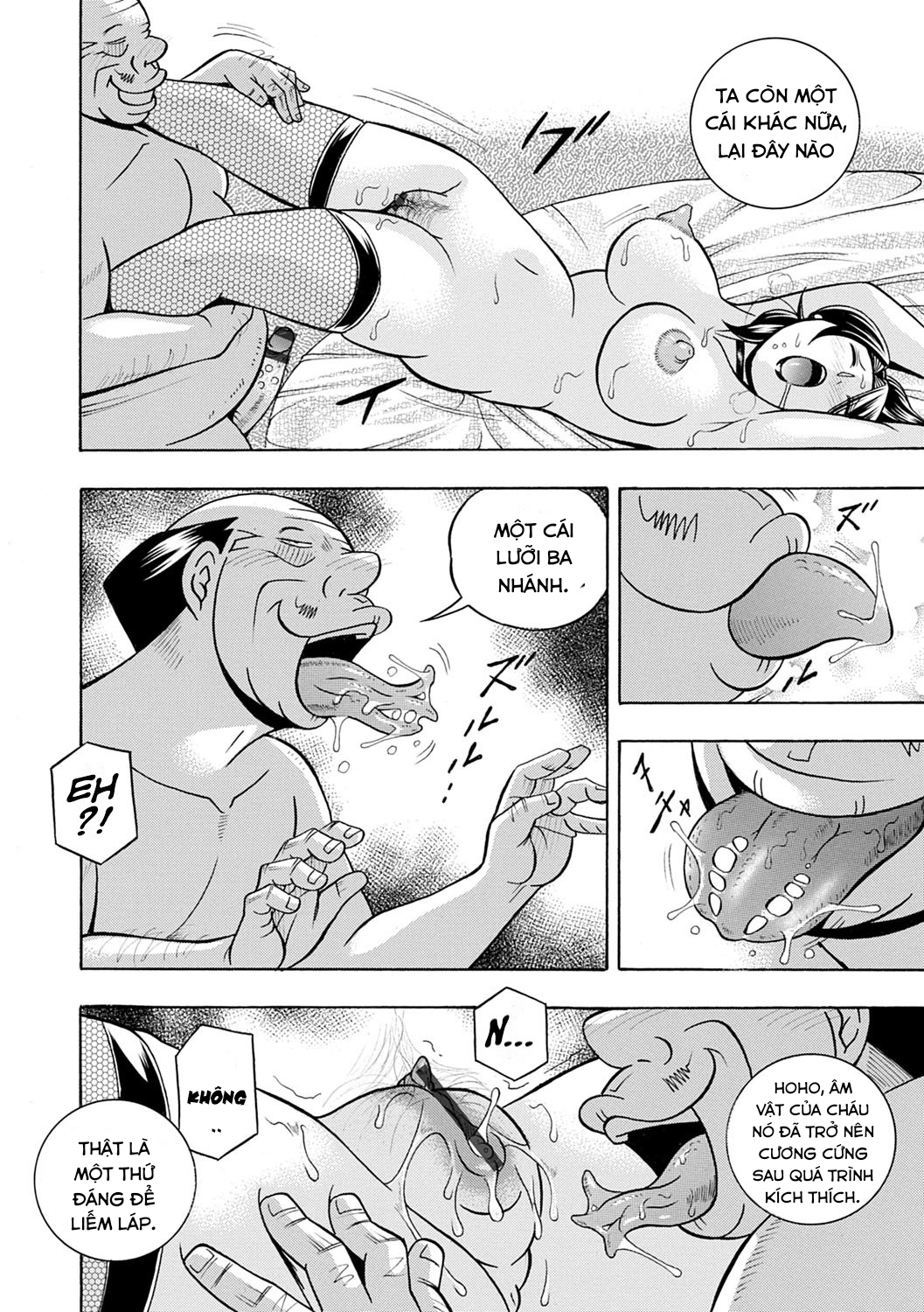 Đọc truyện hentai Bác độc ác - Chap 4