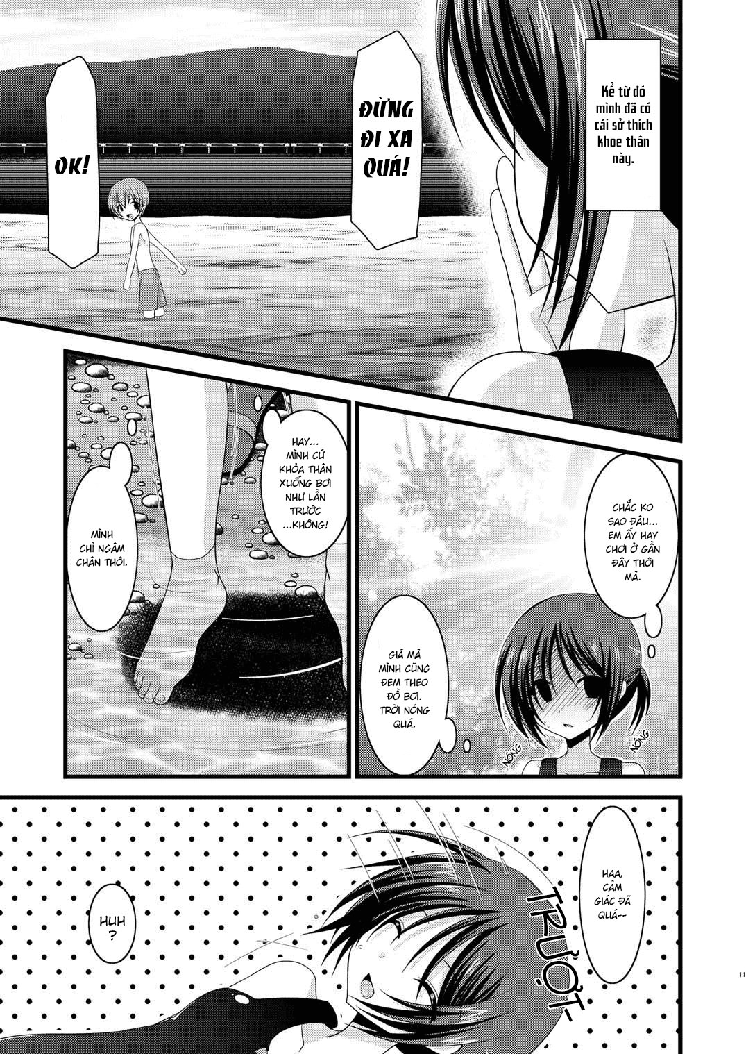 Đọc truyện hentai Cô gái thích khoả thân - Chap 5