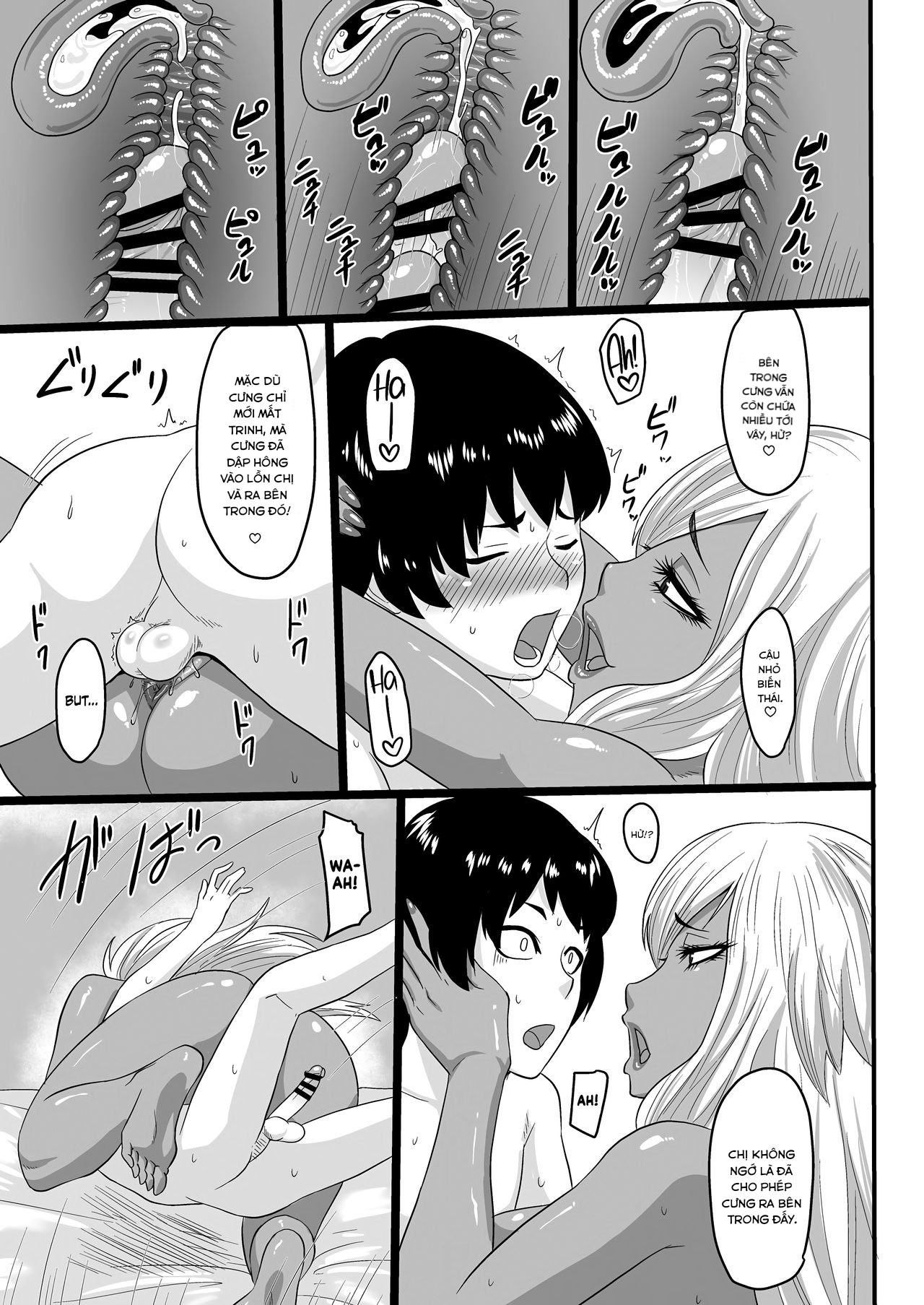 Đọc truyện hentai Bị bắt bởi nàng gal hư hỏng - Oneshot