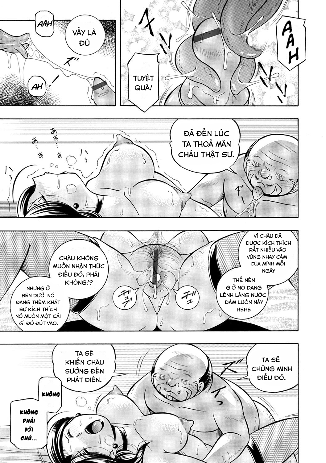 Đọc truyện hentai Bác độc ác - Chap 4