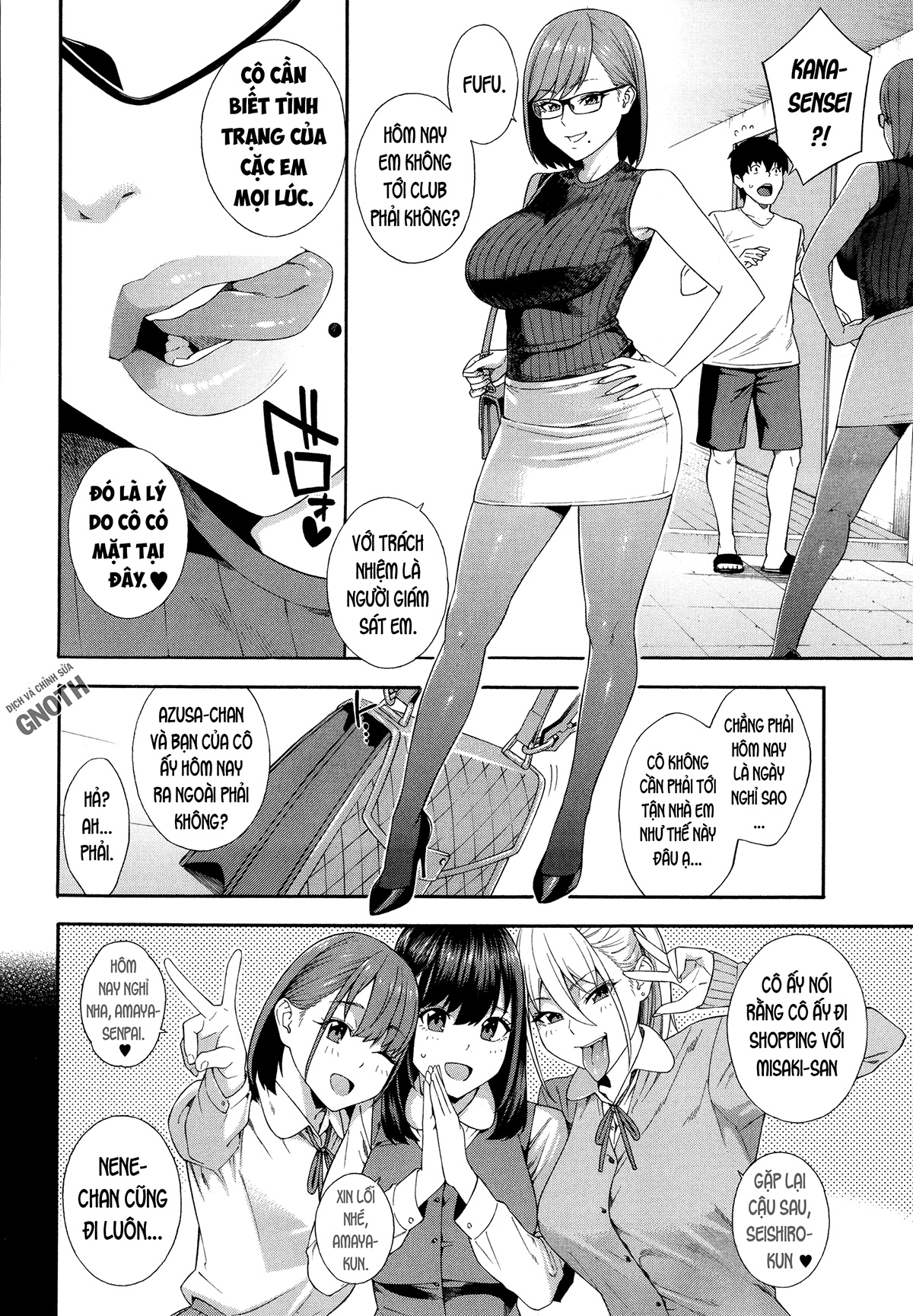 Đọc truyện hentai Phòng nghiên cứu Fallatio - Chap 4