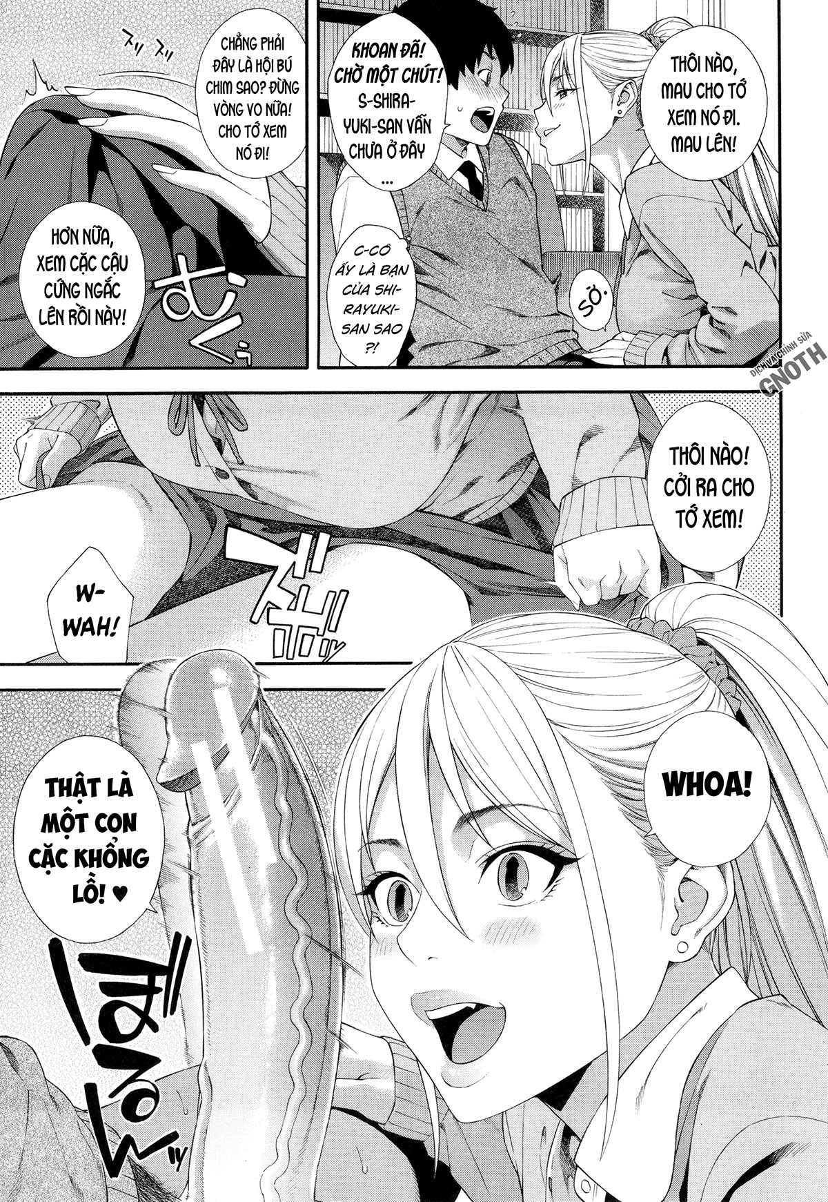 Đọc truyện hentai Phòng nghiên cứu Fallatio - Chap 2