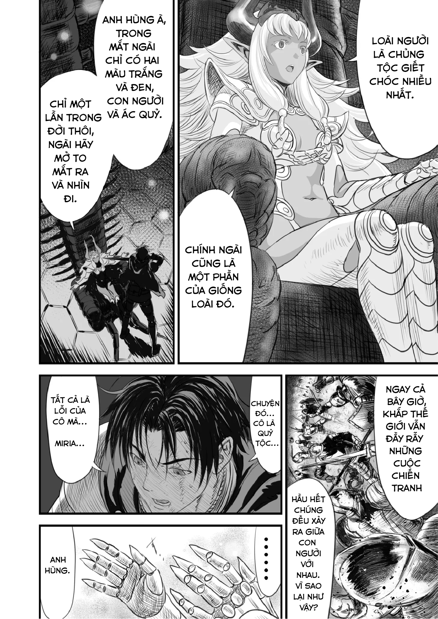 Đọc truyện hentai Số phận của anh hùng bị vợ cắm sừng - Chap 2 [end]