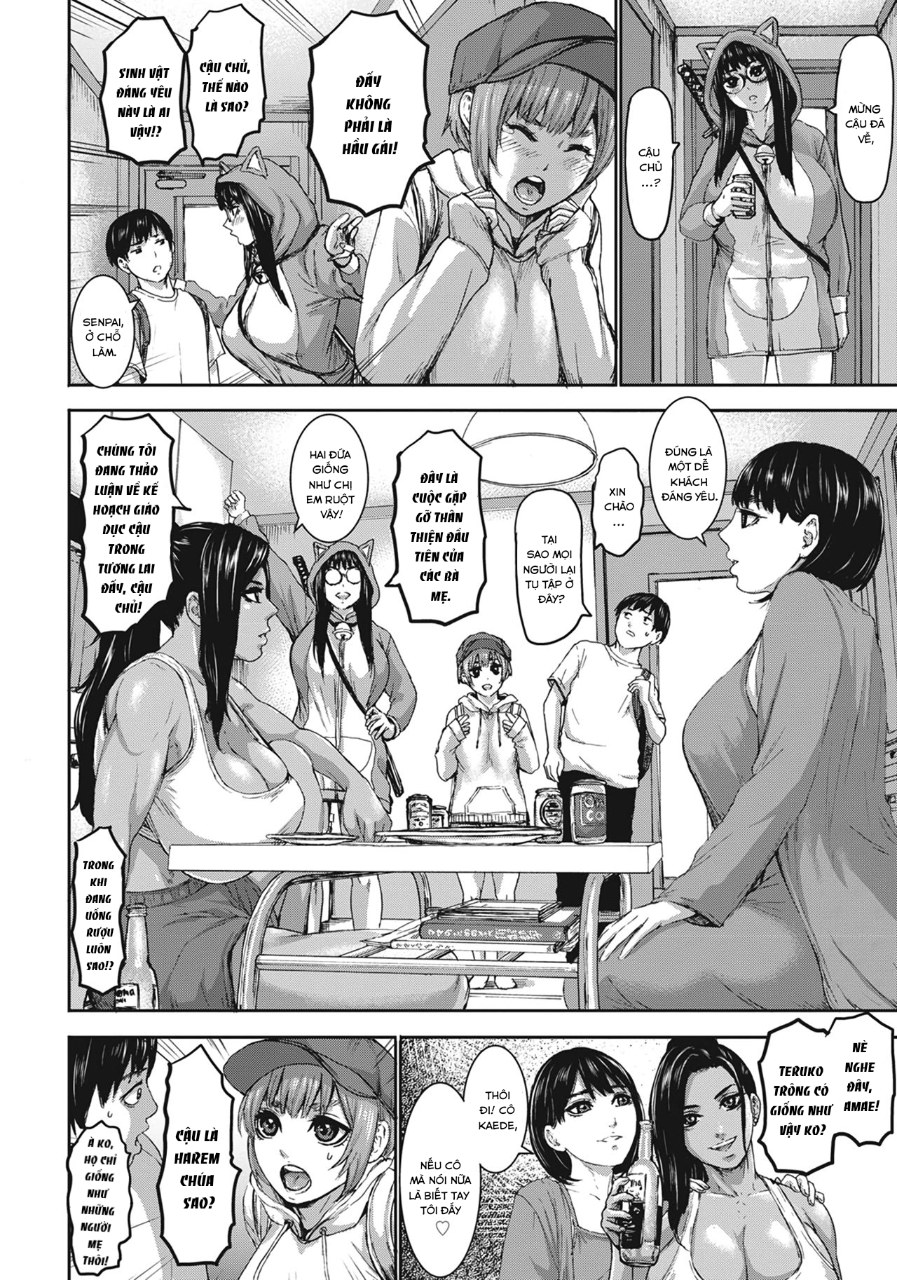 Đọc truyện hentai Bảy người mẹ - Chap 3