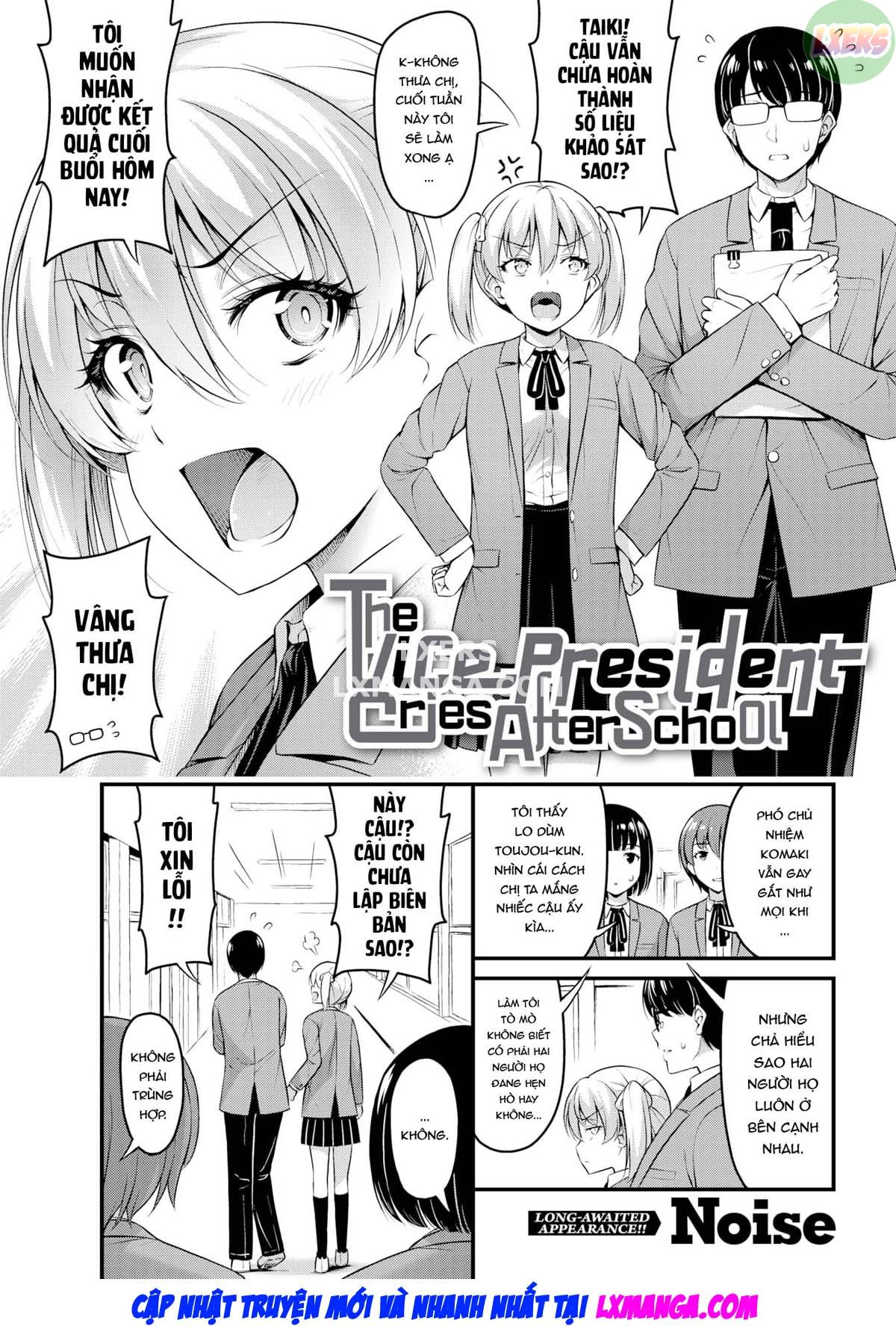 Đọc truyện hentai Phó chủ tịch: Tôi không đi sau giờ học - Oneshot