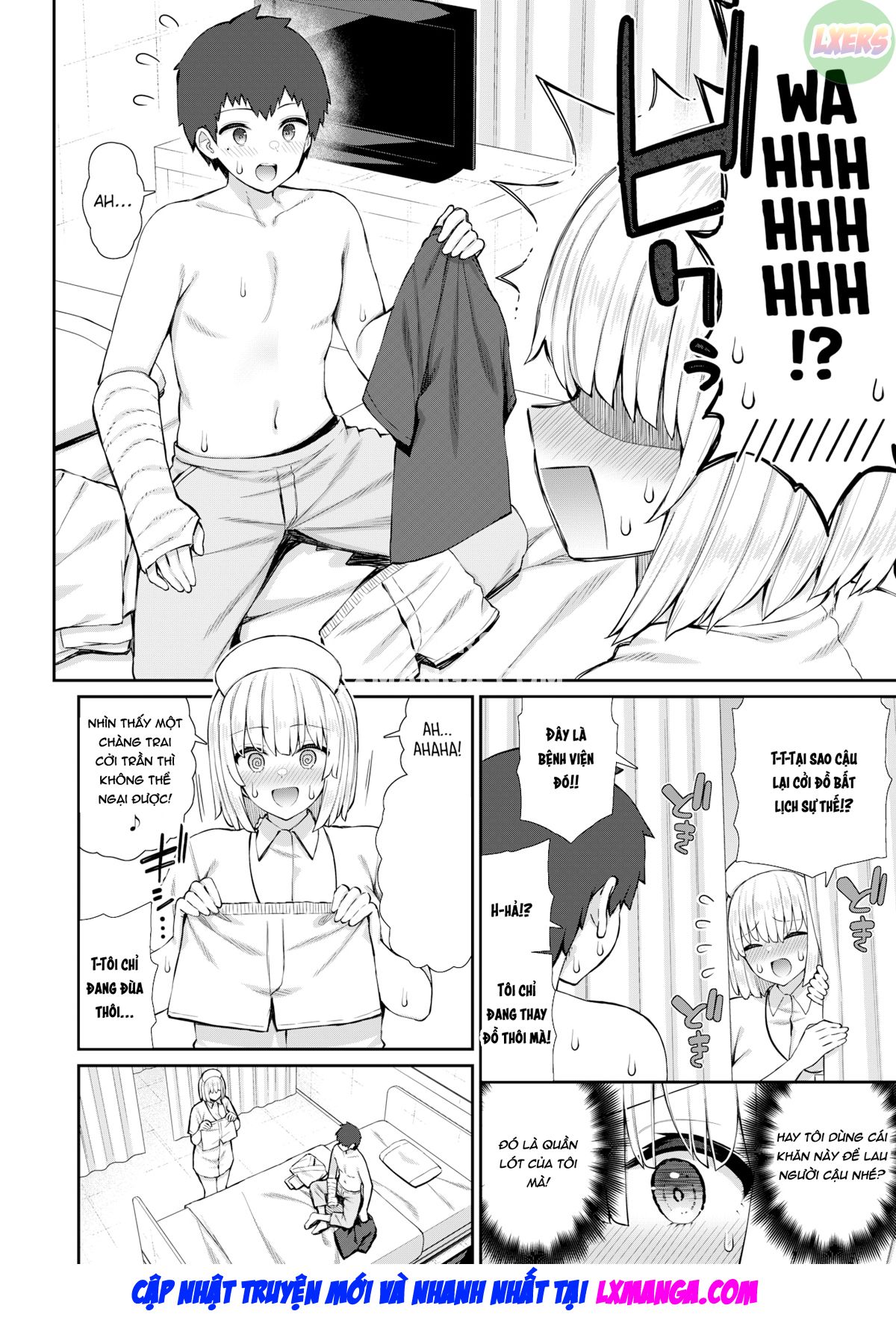 Đọc truyện hentai Trải nghiệm đầu tiên của một Y tá mới vào nghề (Trinh nữ) Oneshot