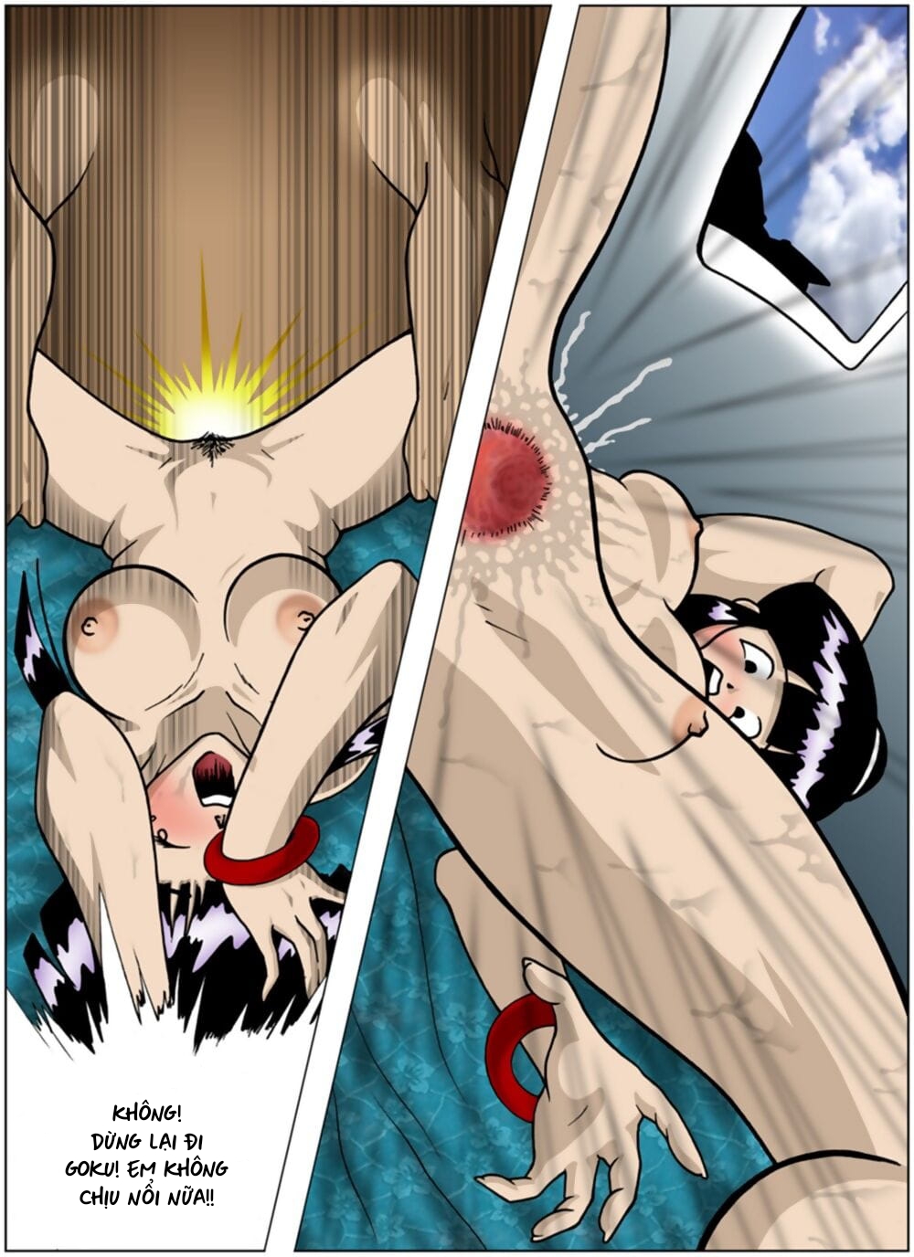 Đọc truyện hentai Giờ mới biết trước ngày đánh với cell goku luyện tập thế nào Chap 1