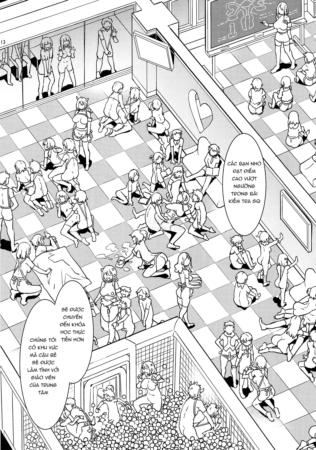 Đọc truyện hentai Oide Yo Mizuryuu Kei Land - Chap 8