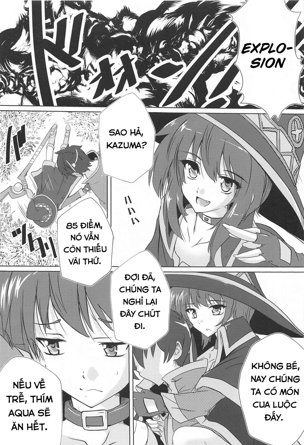 Đọc truyện hentai Cuộc sống thường nhật của Megumin - Oneshot