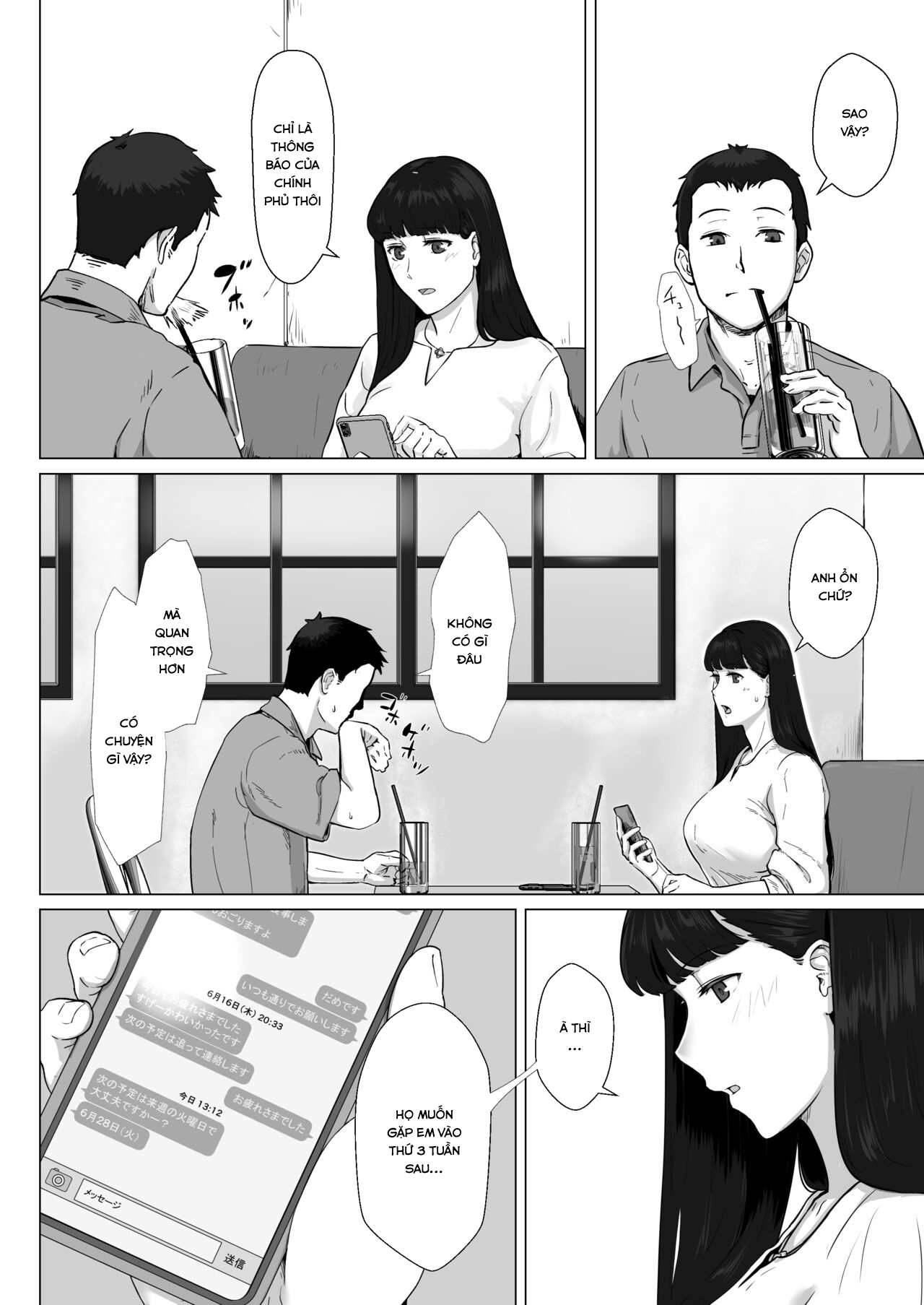 Đọc truyện hentai Một người vợ giàu có - Chap 2