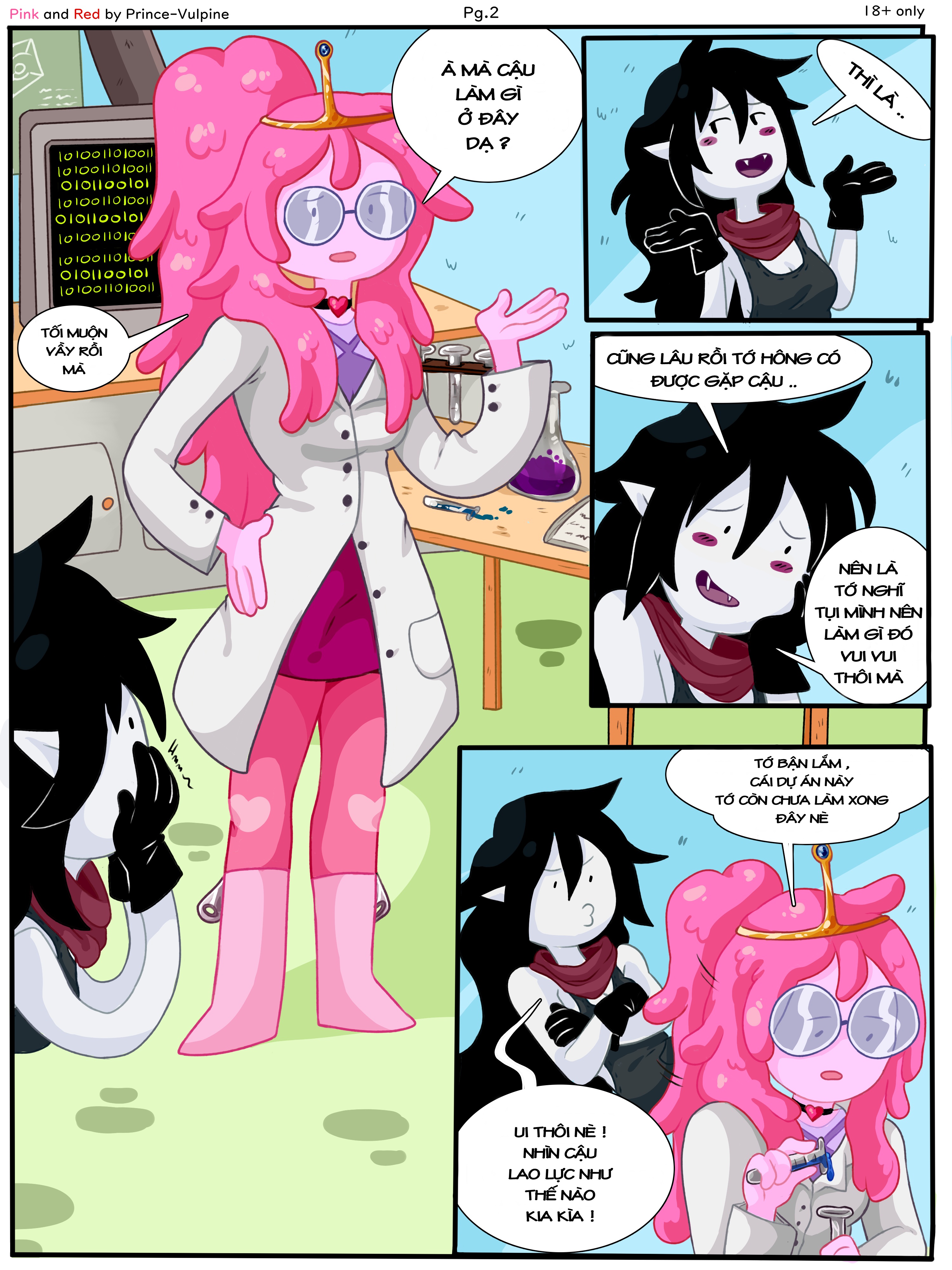 Đọc truyện hentai Pink and Red - Oneshot ( Demo )