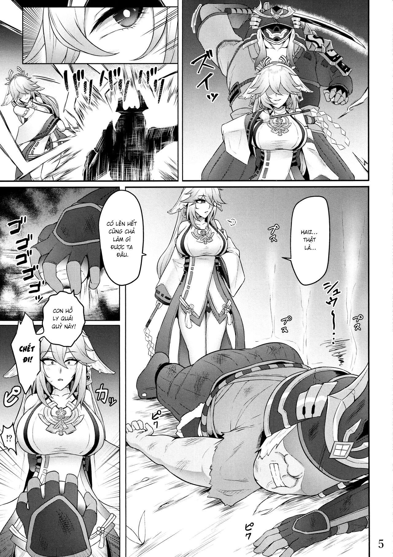 Đọc truyện hentai Cô gái miko - Oneshot