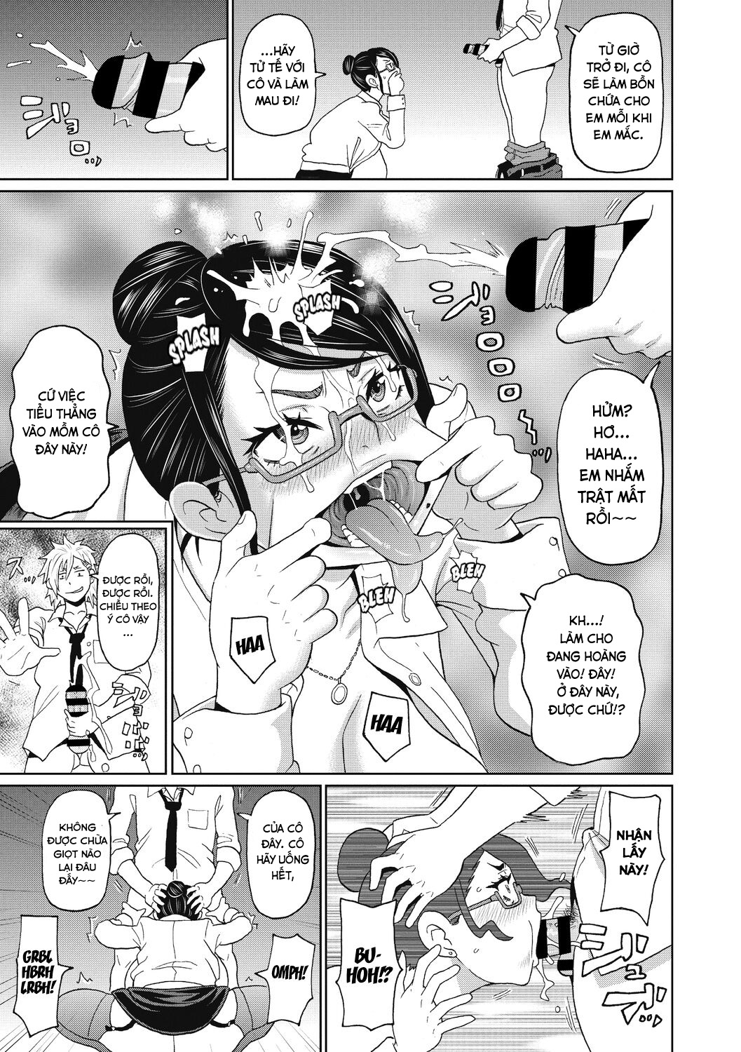 Đọc truyện hentai Bồn tiểu bằng thịt của tôi - Oneshot
