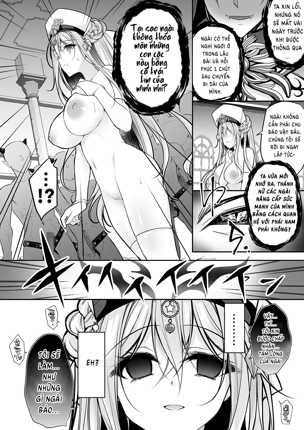 Đọc truyện hentai Thánh nữ bị tẩy não sẵn lòng trở thành bồn chứa tinh công cộng - Oneshot