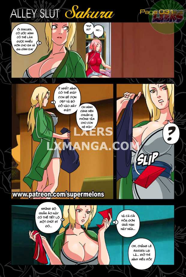 Đọc truyện hentai Ngõ Con Đĩ Sakura - Chap 1