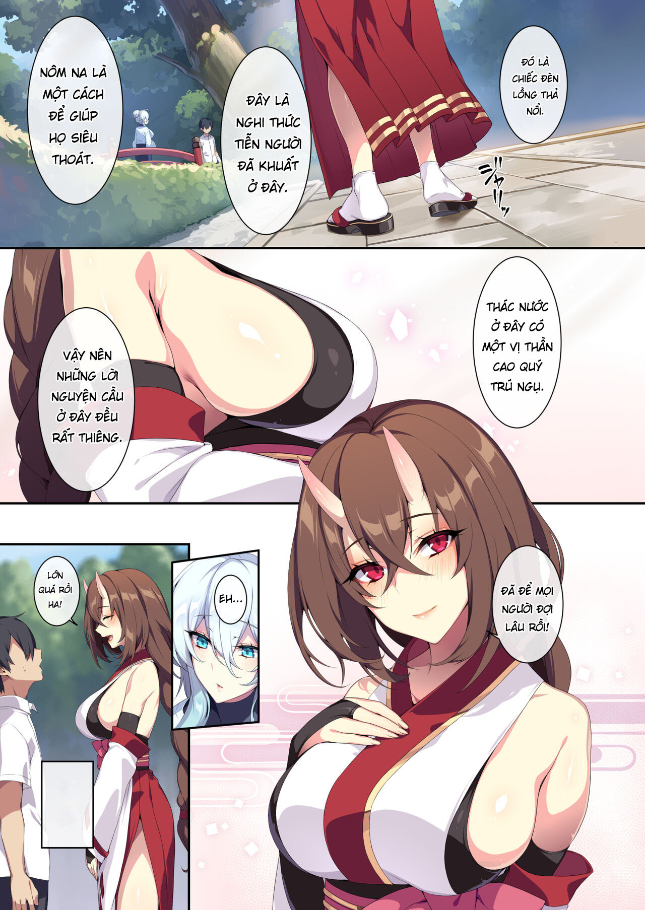 Đọc truyện hentai Tuyết nữ nứnglul và chiếc nhẫn bị nguyển rủa 2 - Chap 1 Địt em vu nữ quỷ
