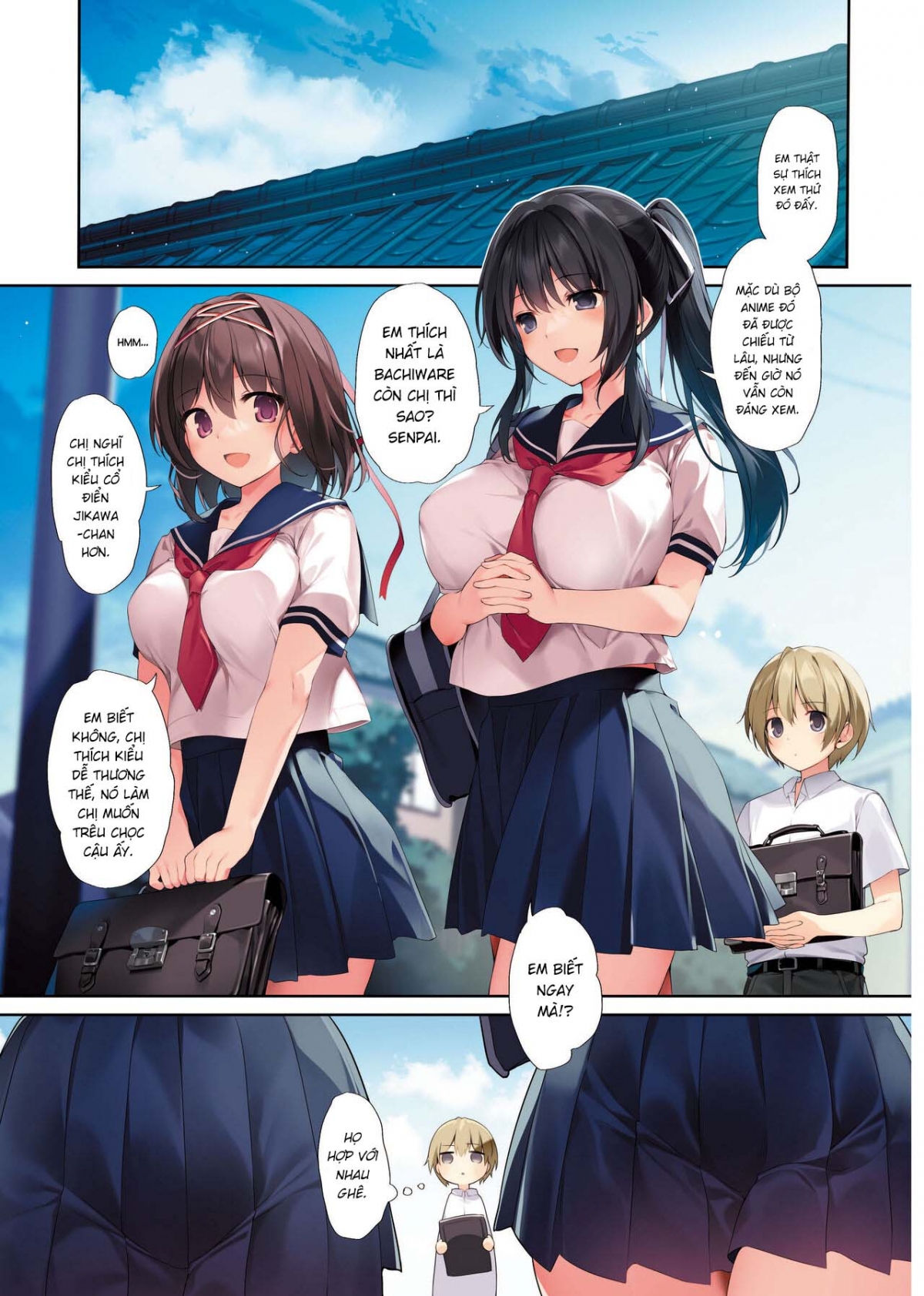 Đọc truyện hentai Một ngày vui vẻ cùng 2 bạn gái cùng lớp - Oneshot