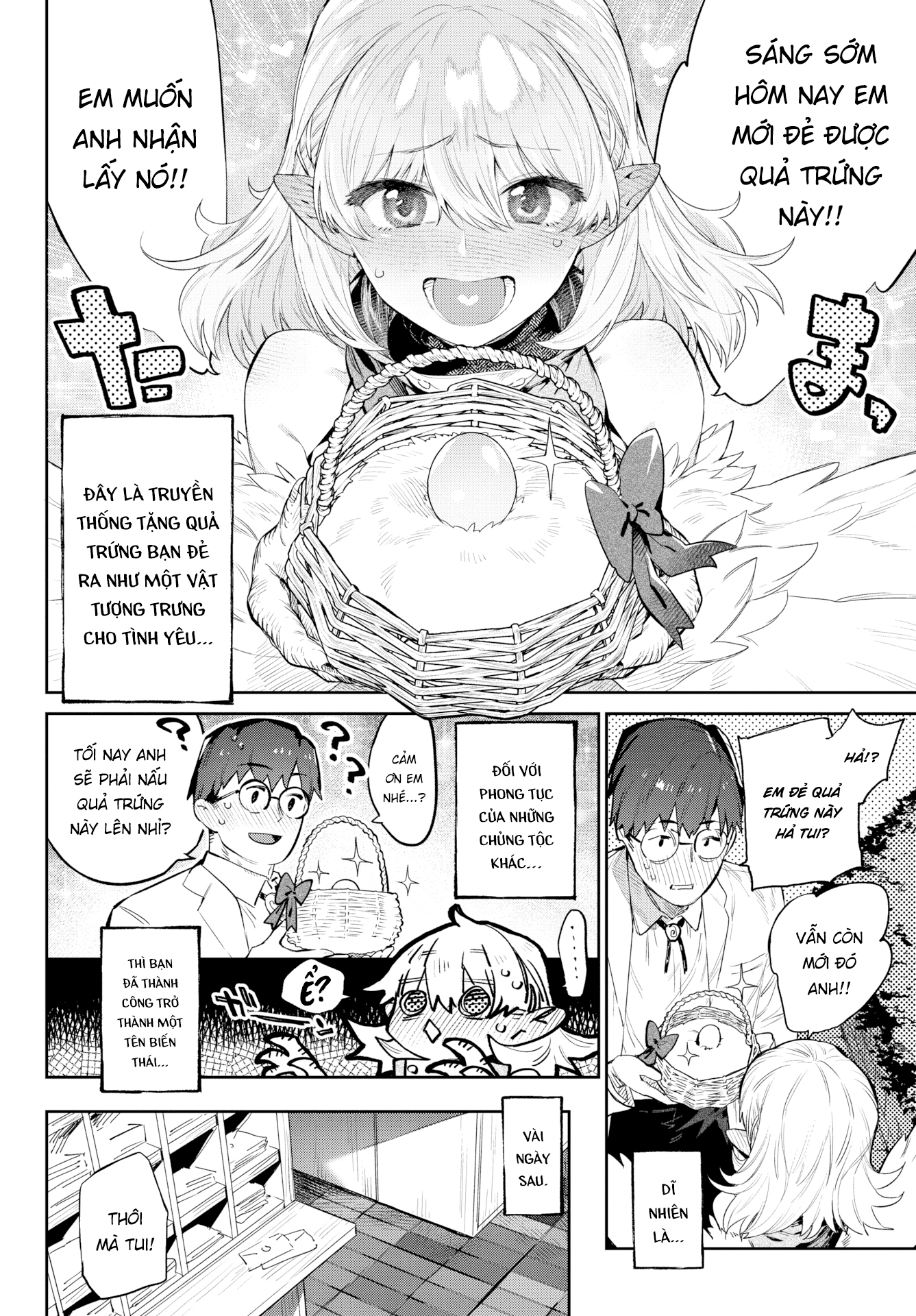 Đọc truyện hentai Otherworldly Maidens Series - Harpy Valentines Day