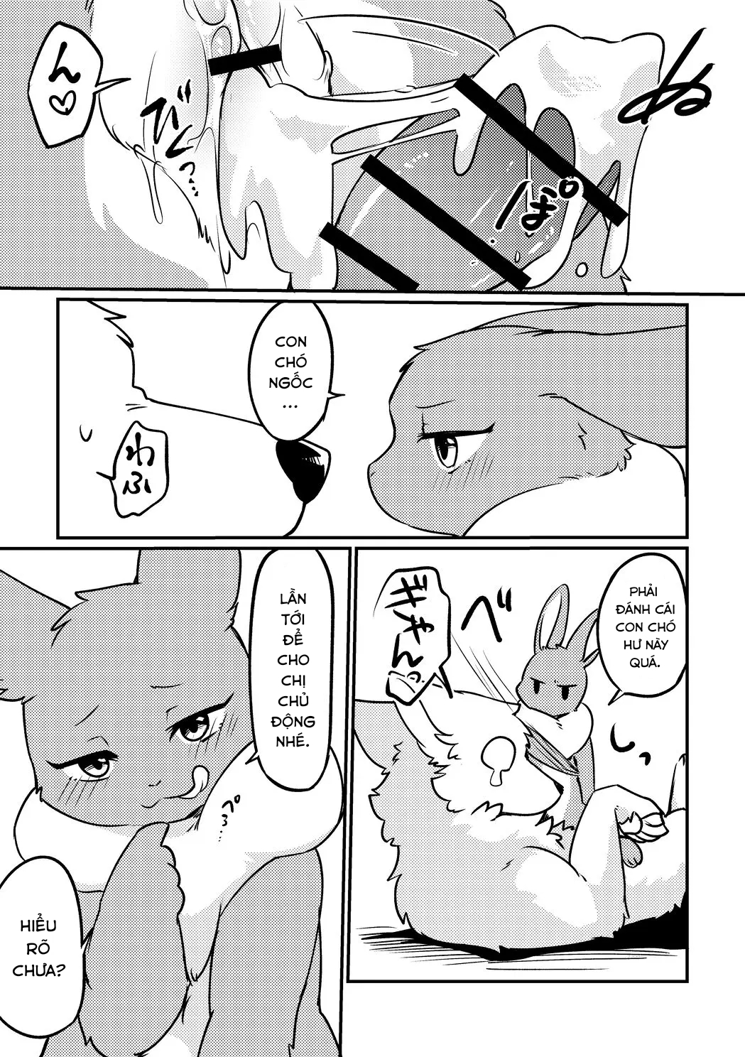 Đọc truyện hentai Mùa xuân hạnh phúc của thỏ - Oneshot