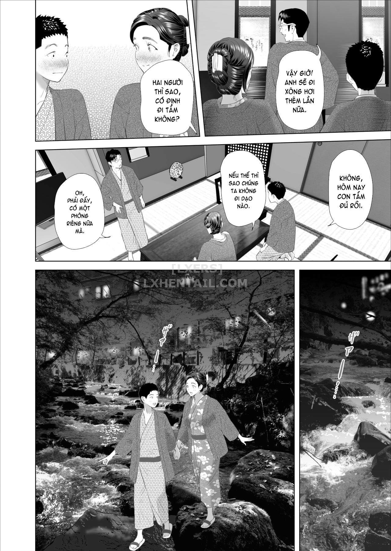 Đọc truyện hentai Kinjo Yuuwaku Musuko No Afureru Seiyoku O Nomihosu Haha Hen - Chap 3 - [END]